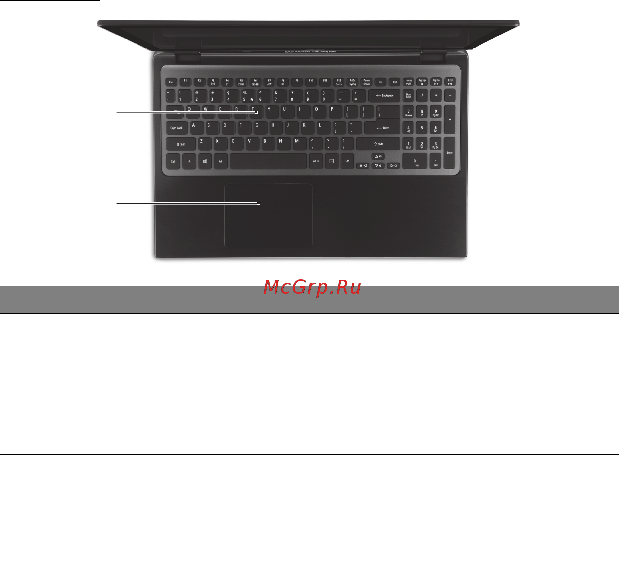 Acer ASPIRE M3-581PTG [3459/3554] ค ย บอร ด