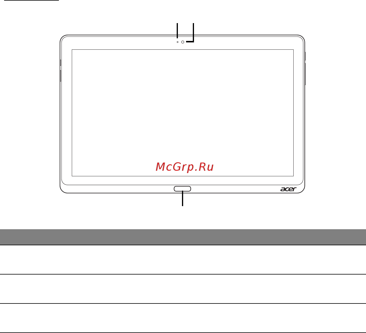 Acer ICONIA W700P [1028/2286] Elölnézet