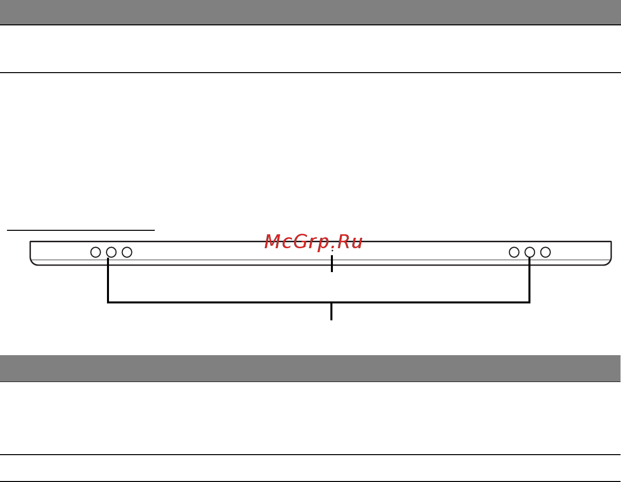 Acer ICONIA W700P [1333/2286] Pogled odozdo