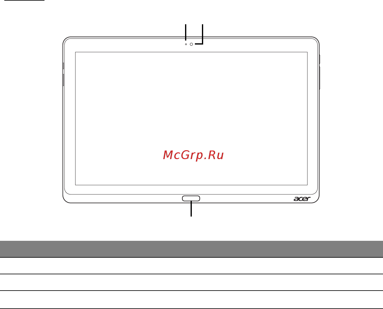 Acer ICONIA W700P [2085/2286] 前视图