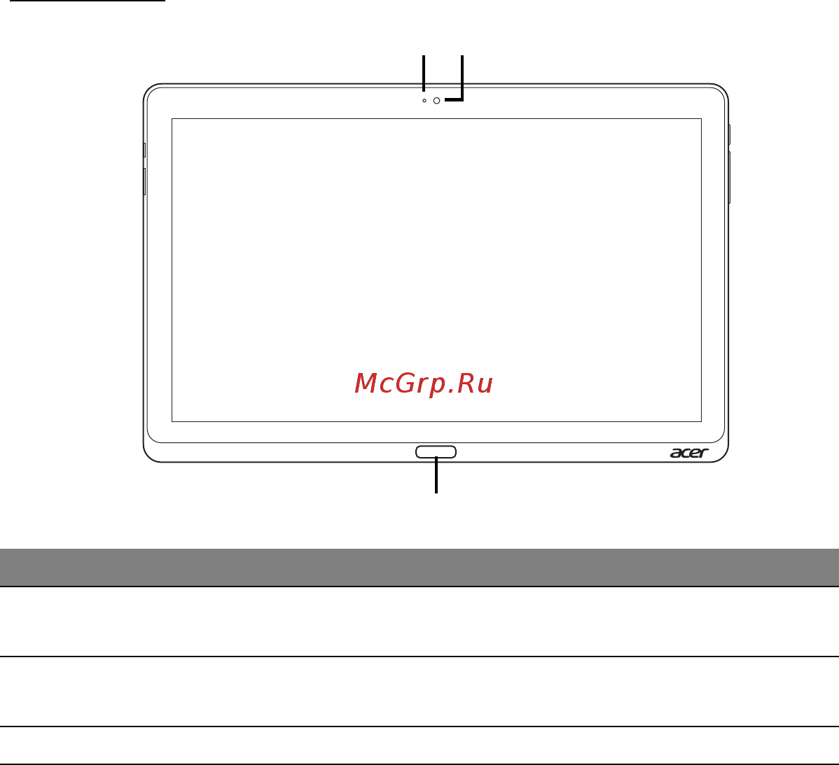 Acer ICONIA W700P [22/2286] Front view