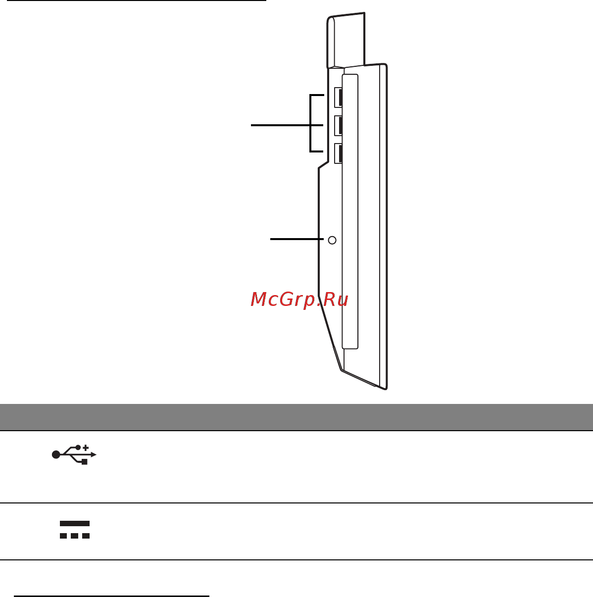 Acer ICONIA W700P [31/2286] Left view stand not shown