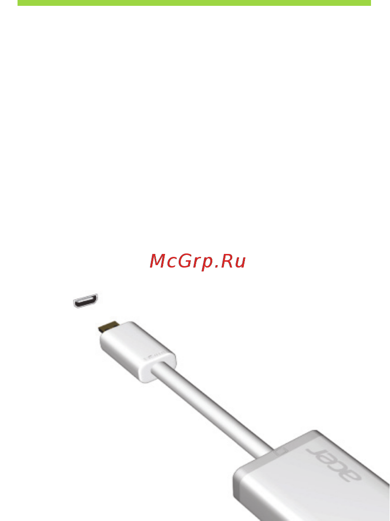 Acer ICONIA W700P [34/2286] Hdmi micro