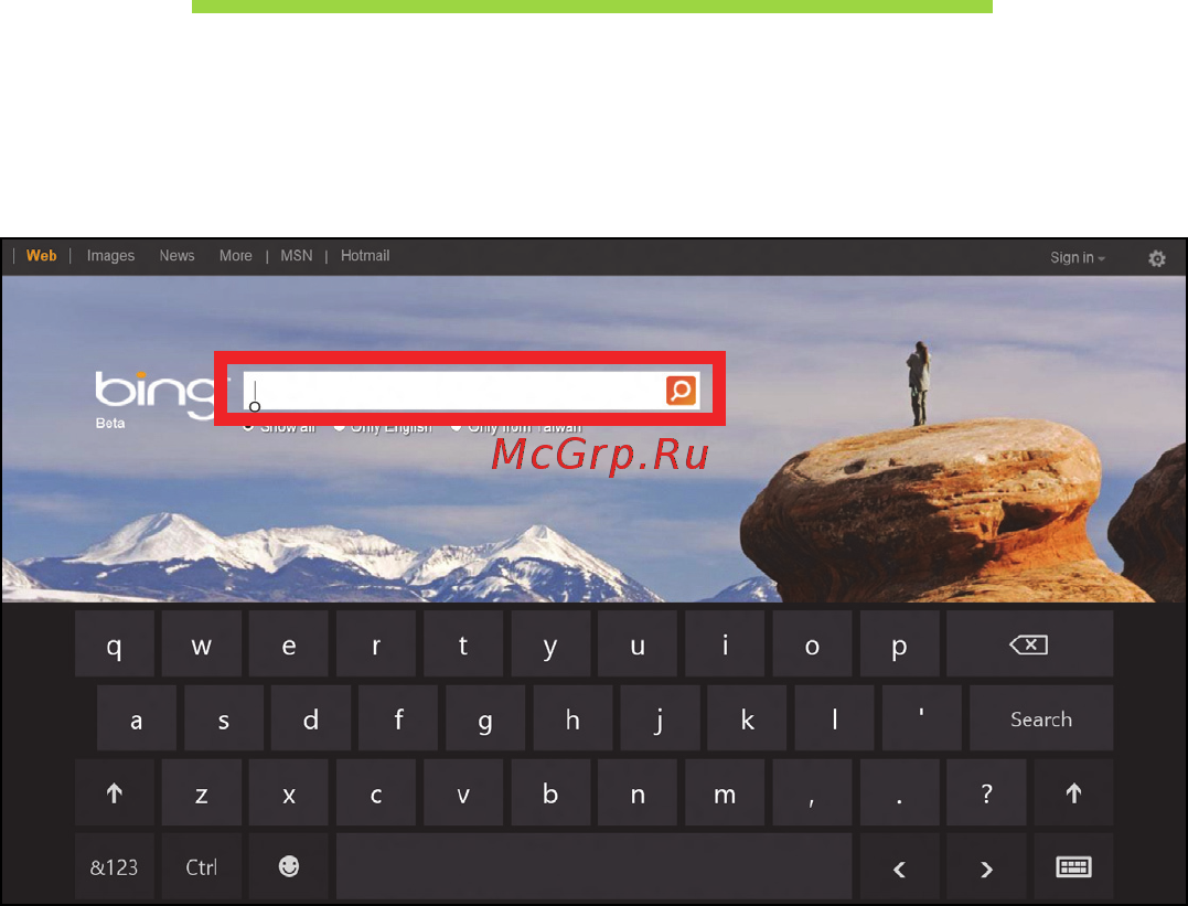 Acer ICONIA W700P [35/2286] Using the virtual keyboard