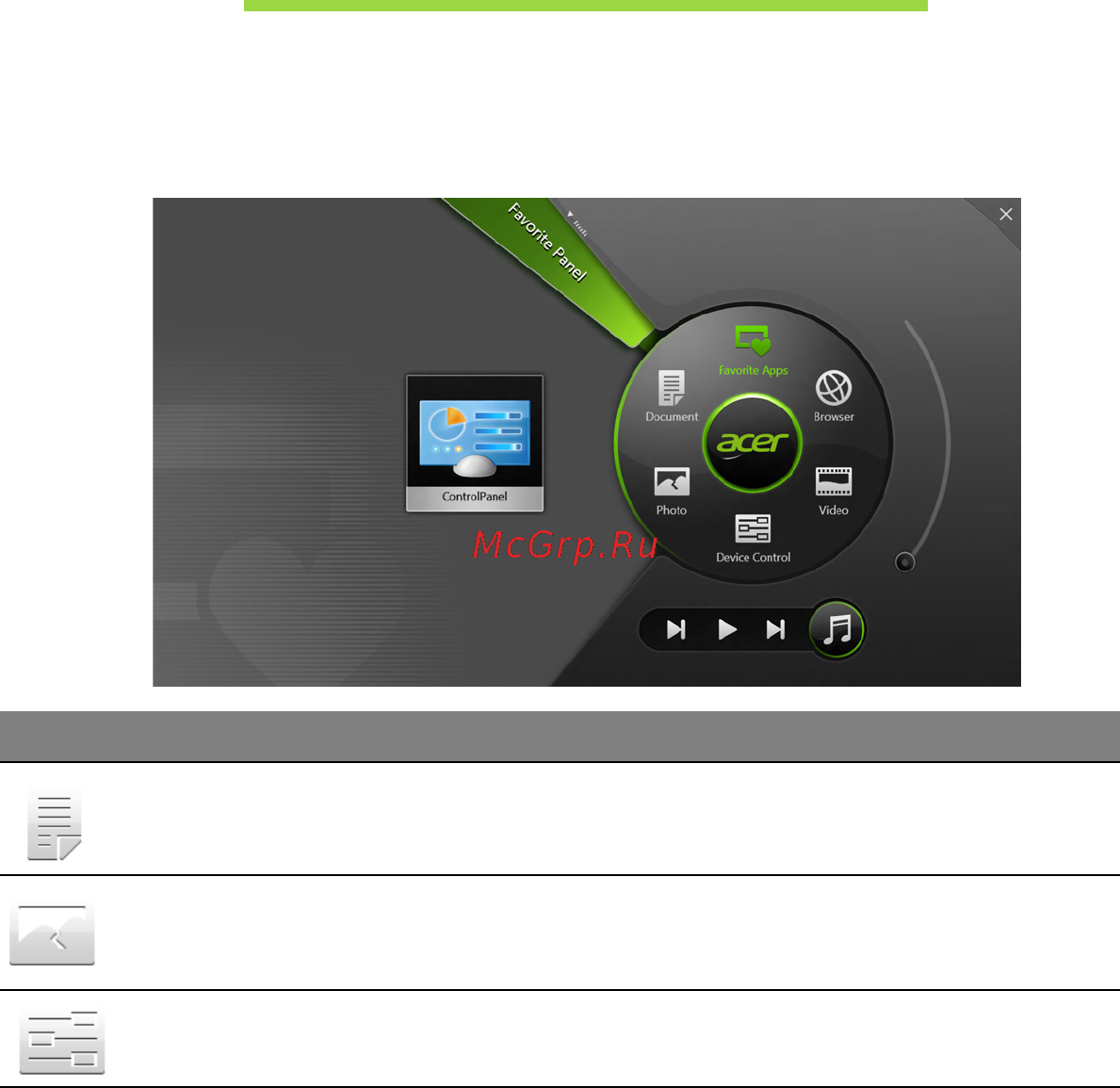 Acer ICONIA W700P [39/2286] Acer ring