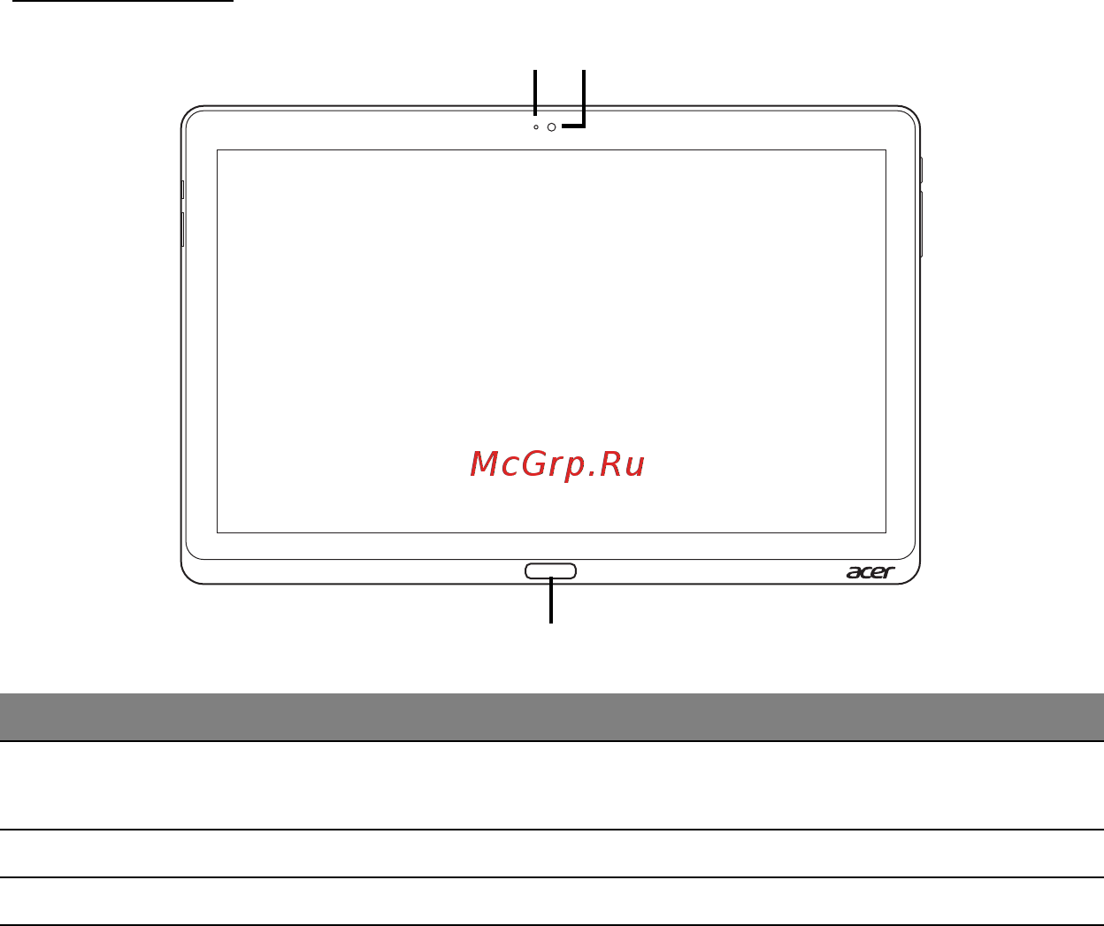 Acer ICONIA W700P [413/2286] Vista frontal