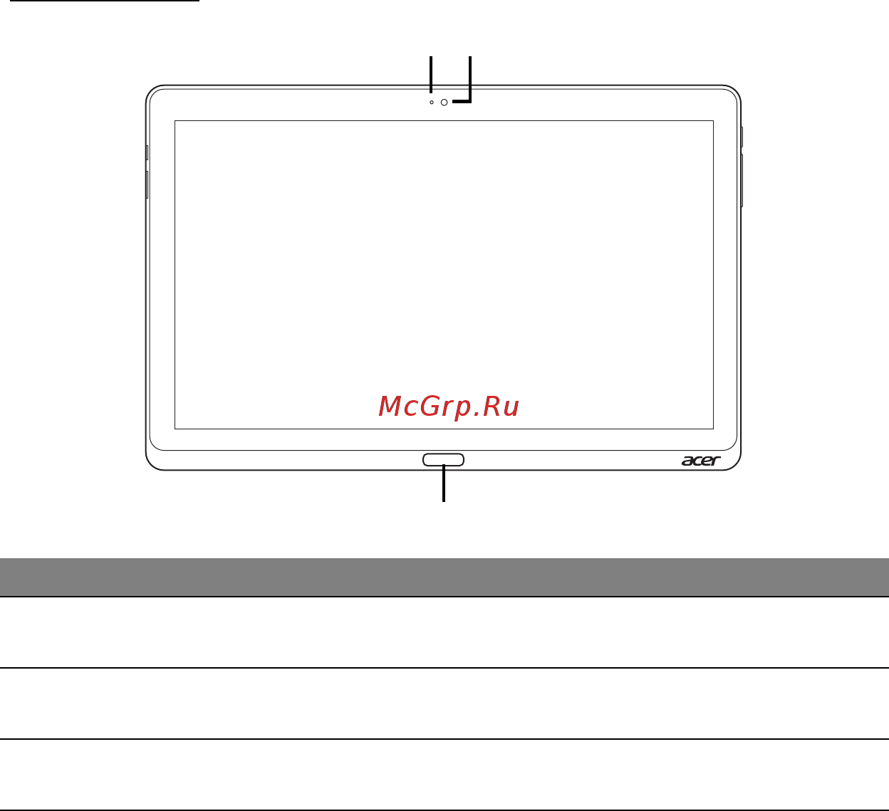 Acer ICONIA W700P [866/2286] Вид спереди