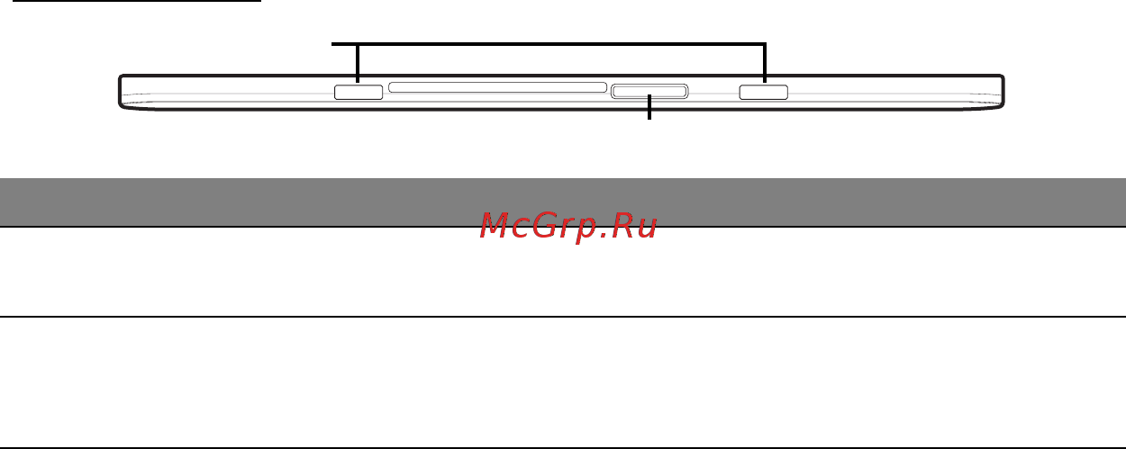 Acer ICONIA W511P [115/2860] Vue inférieure