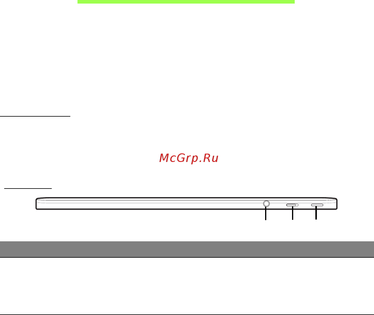 Acer ICONIA W511P [2238/2860] Κάτοψη