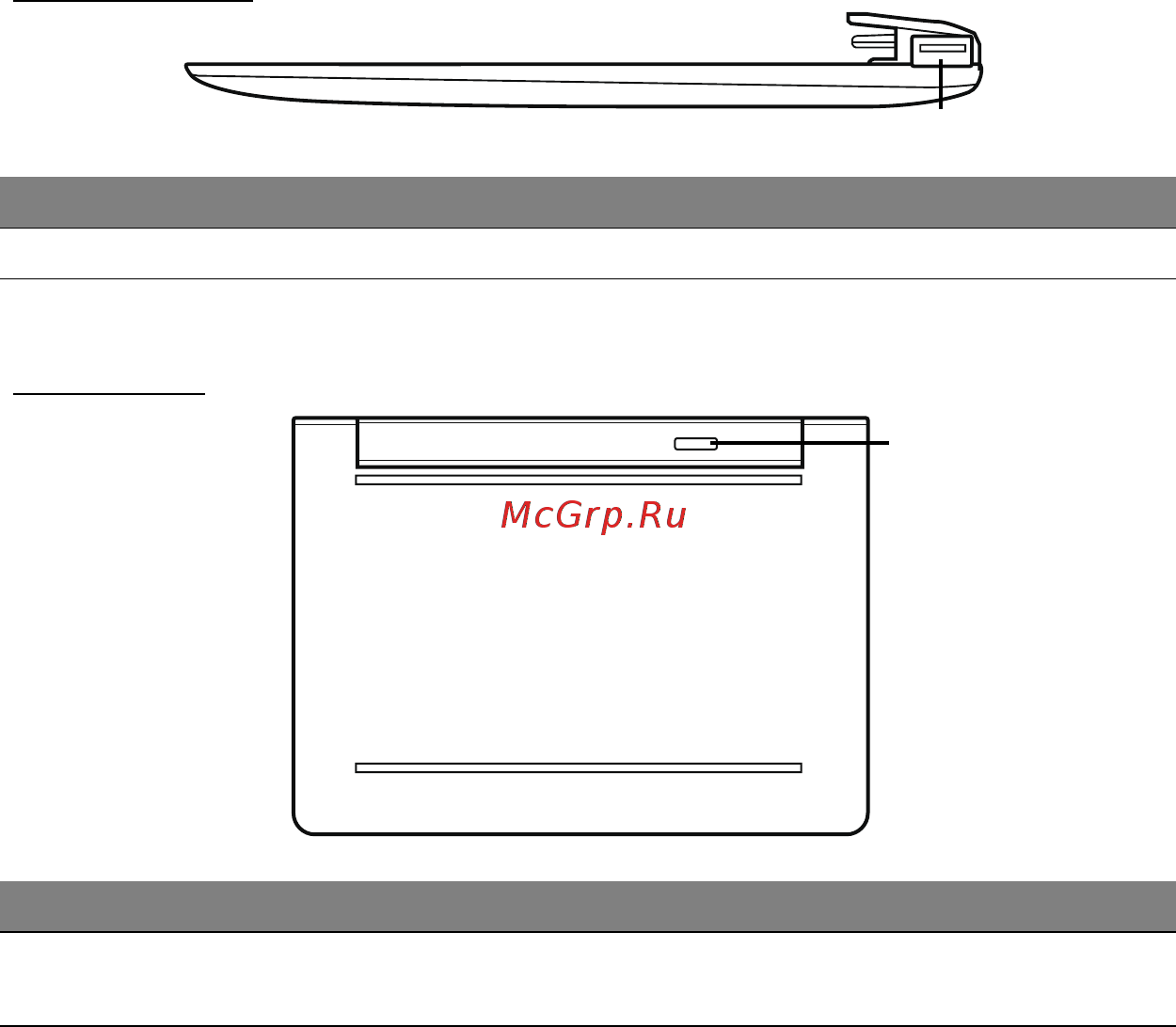 Acer ICONIA W511P [2250/2860] Δεξιά πλευρά