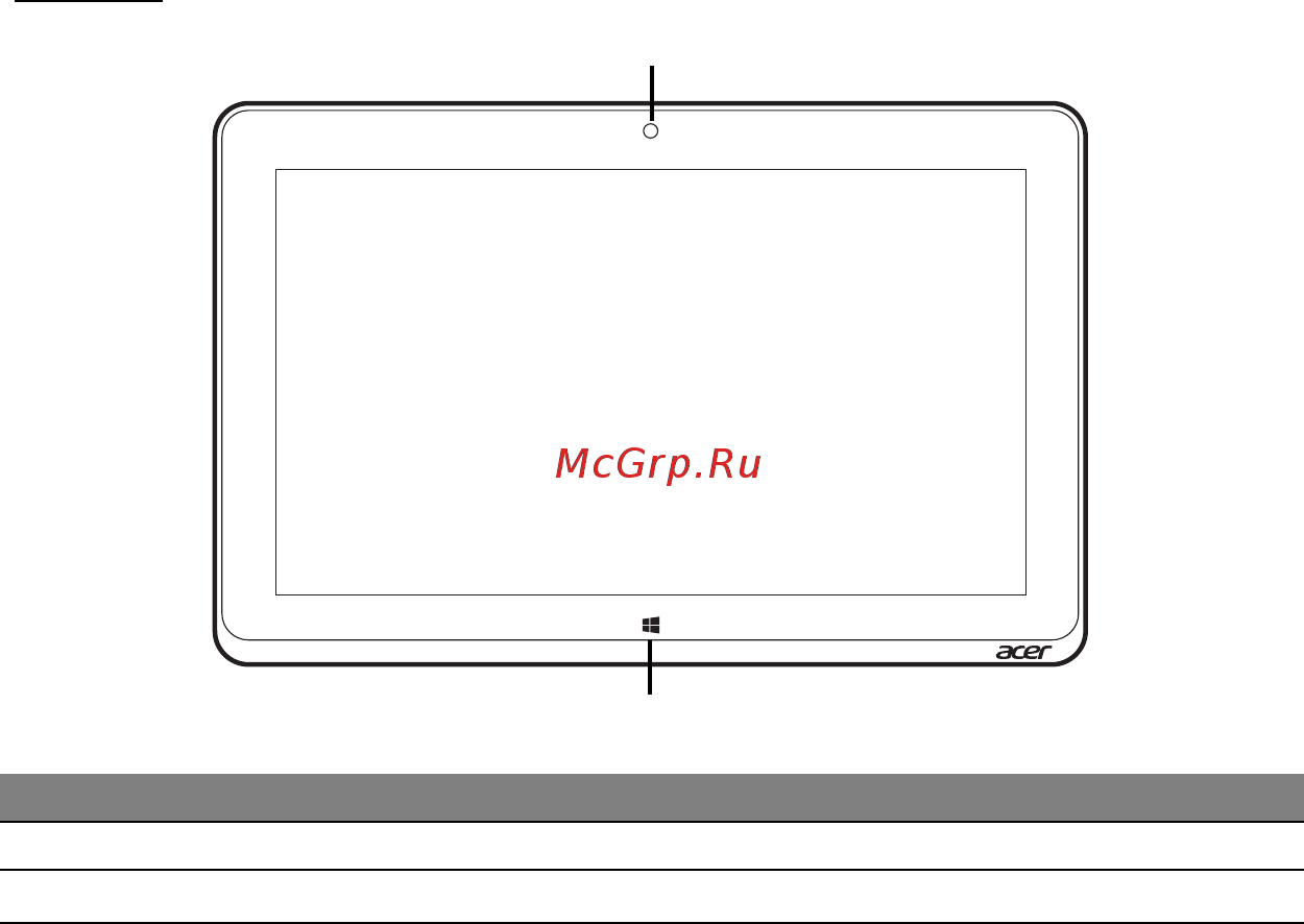 Acer ICONIA W511P [2524/2860] 前視圖