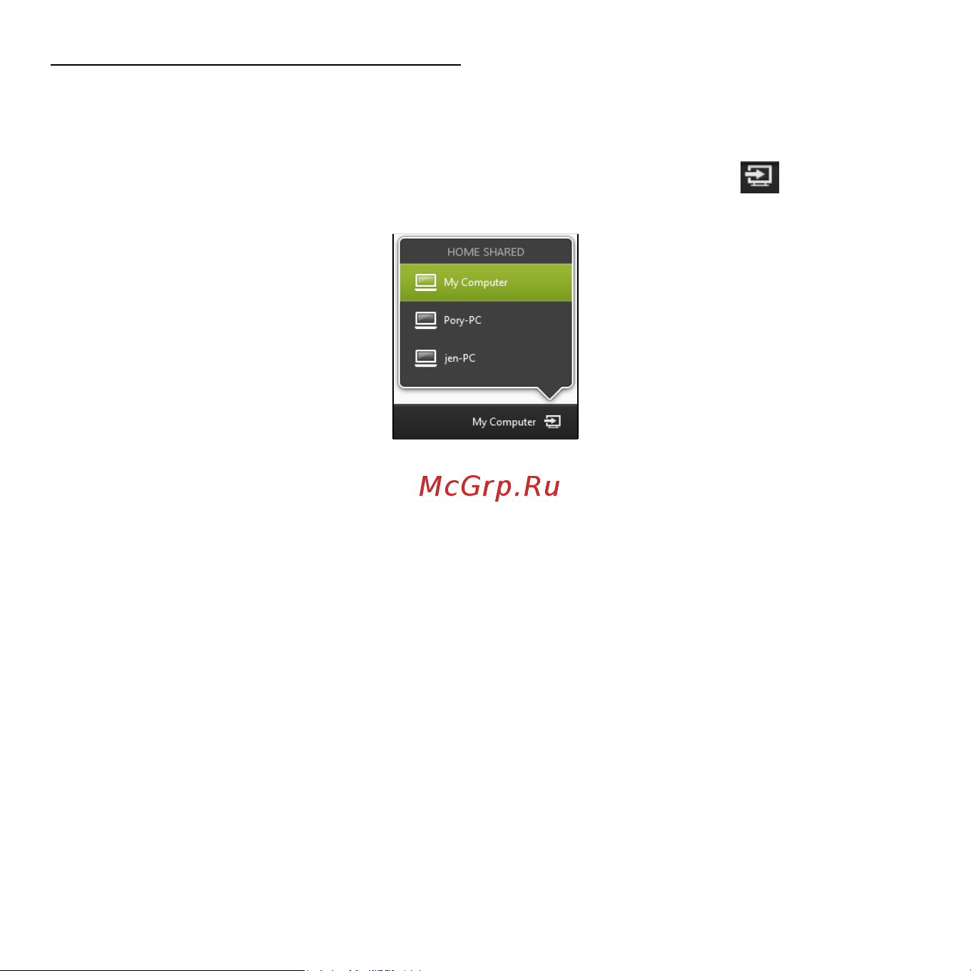 Acer ICONIA W510P [1304/2860] Lejátszás egy másik eszközön