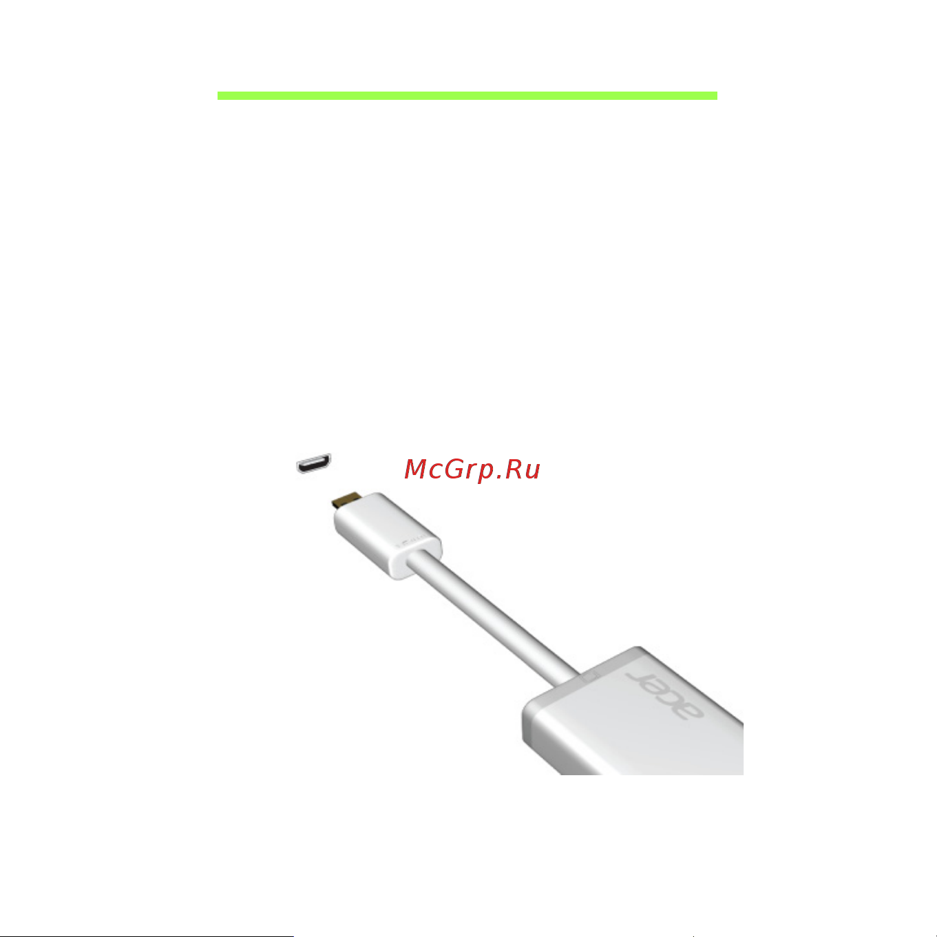 Acer ICONIA W510P [2156/2860] Hdmi mikro