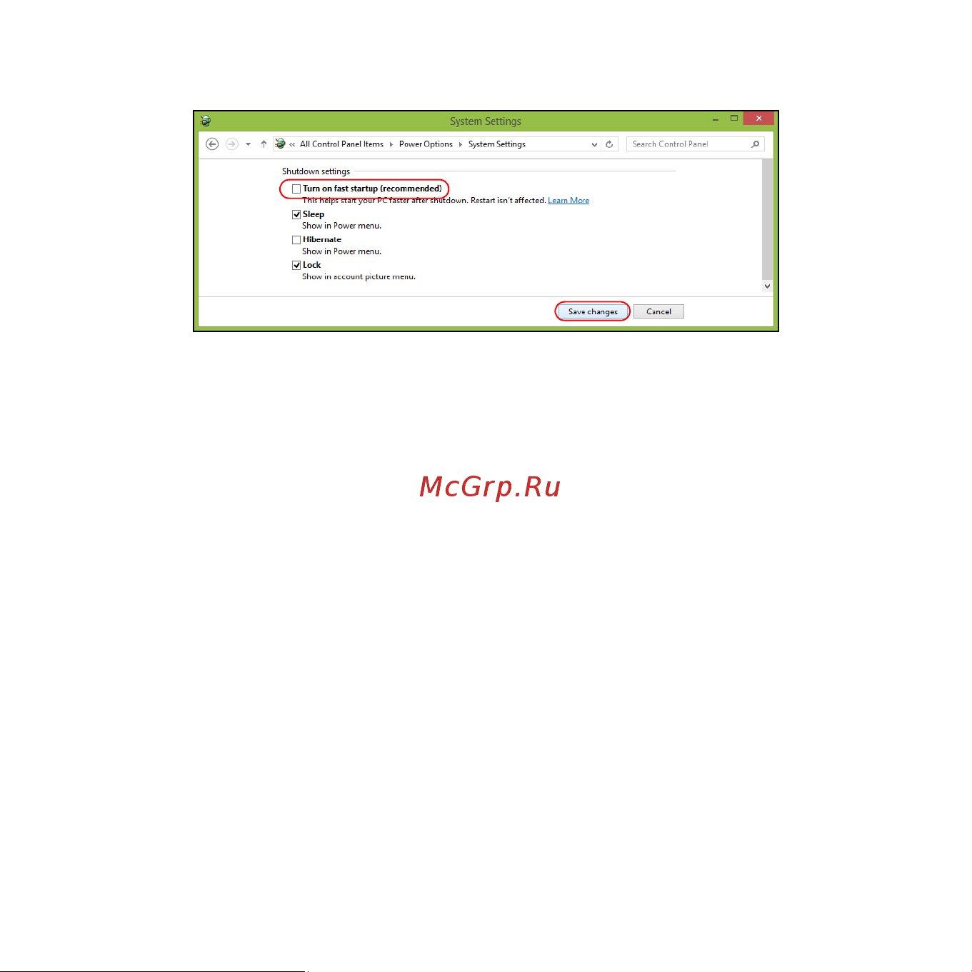Acer ICONIA W510P Инструкция по эксплуатации онлайн [2264/2860] 97734