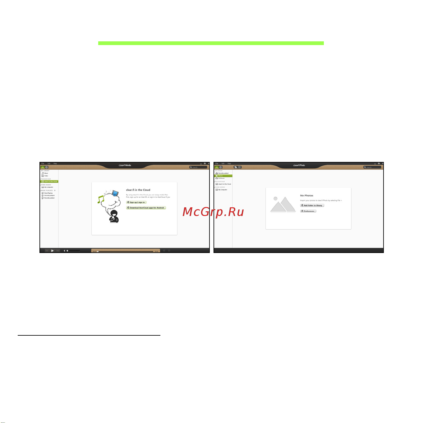 Acer ICONIA W510P [2452/2860] 미디어 및 사진 탐색