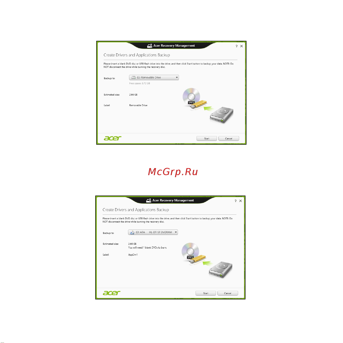 Acer ICONIA W510P Инструкция по эксплуатации онлайн [2484/2860] 97734