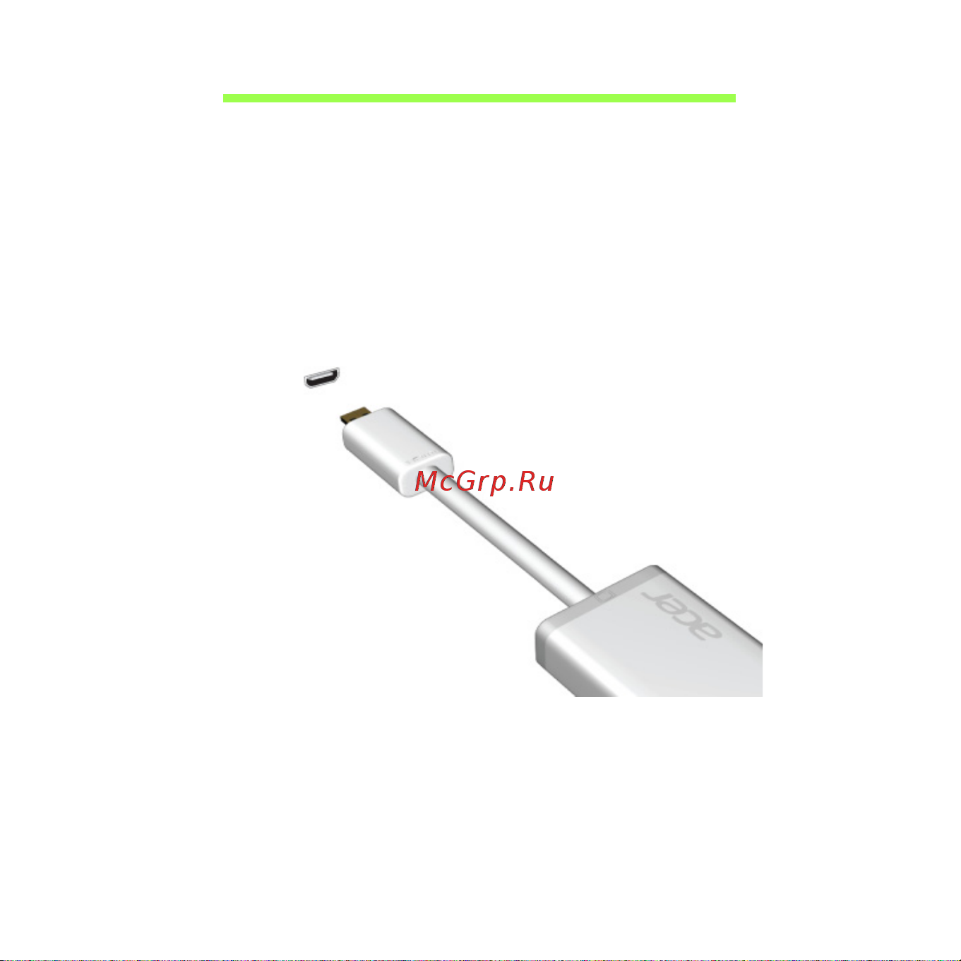 Acer ICONIA W510P [2535/2860] Micro hdmi 連接埠