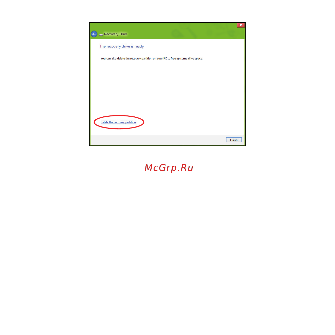 Acer ICONIA W510P [68/2860] Creating a drivers and applications backup