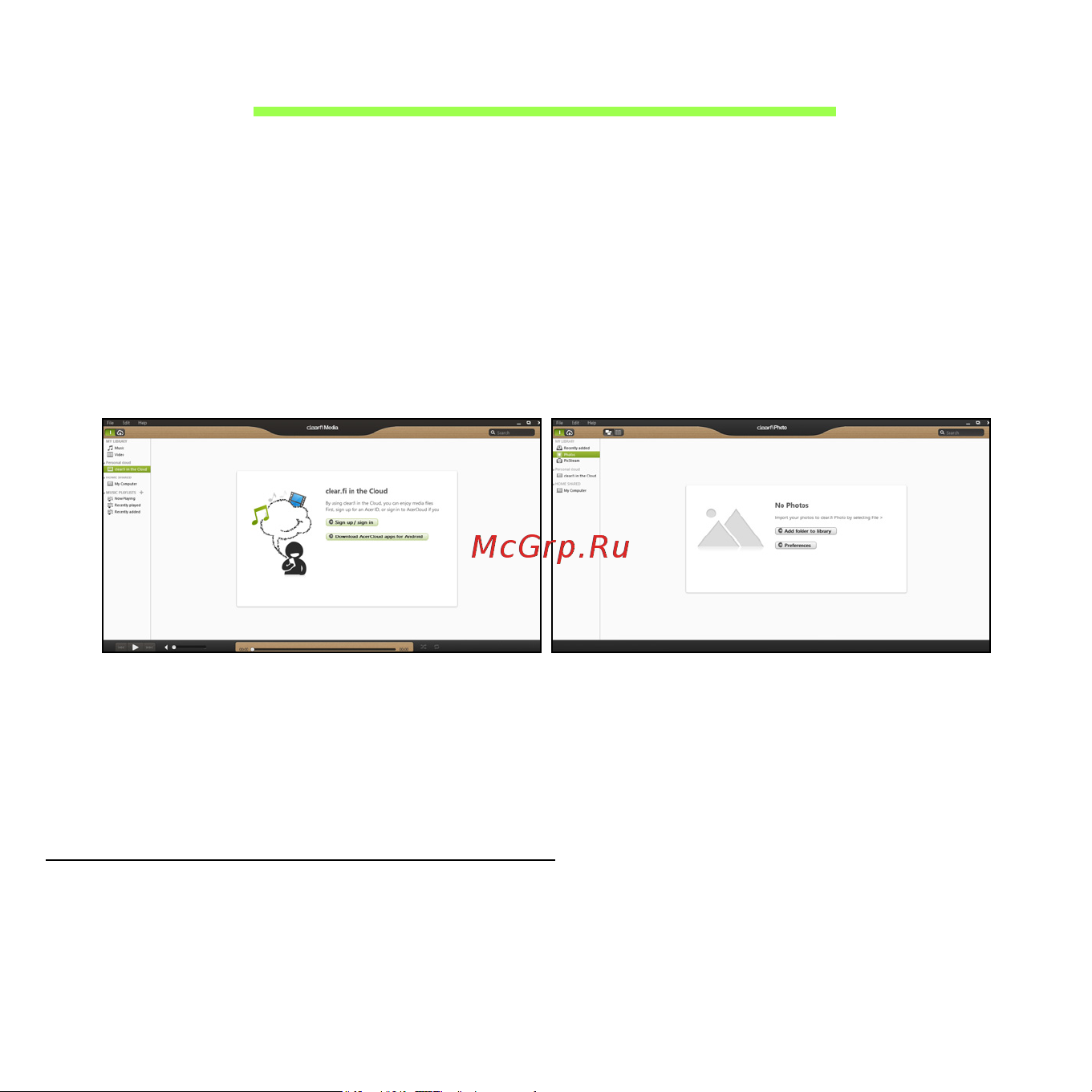 Acer ICONIA W510P [911/2860] Navigera media och foton