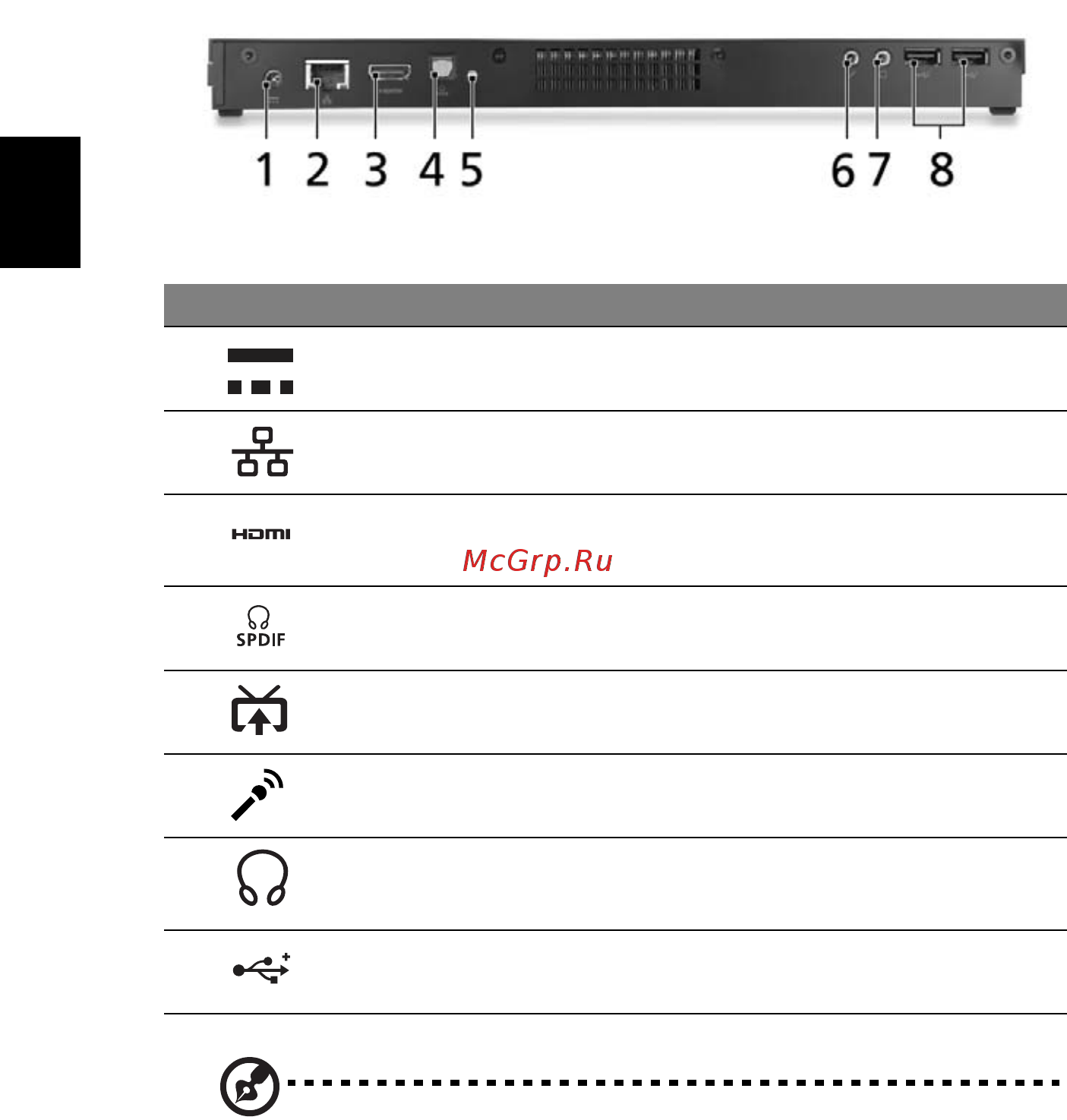 Acer REVO RL101 [14/33] Русский