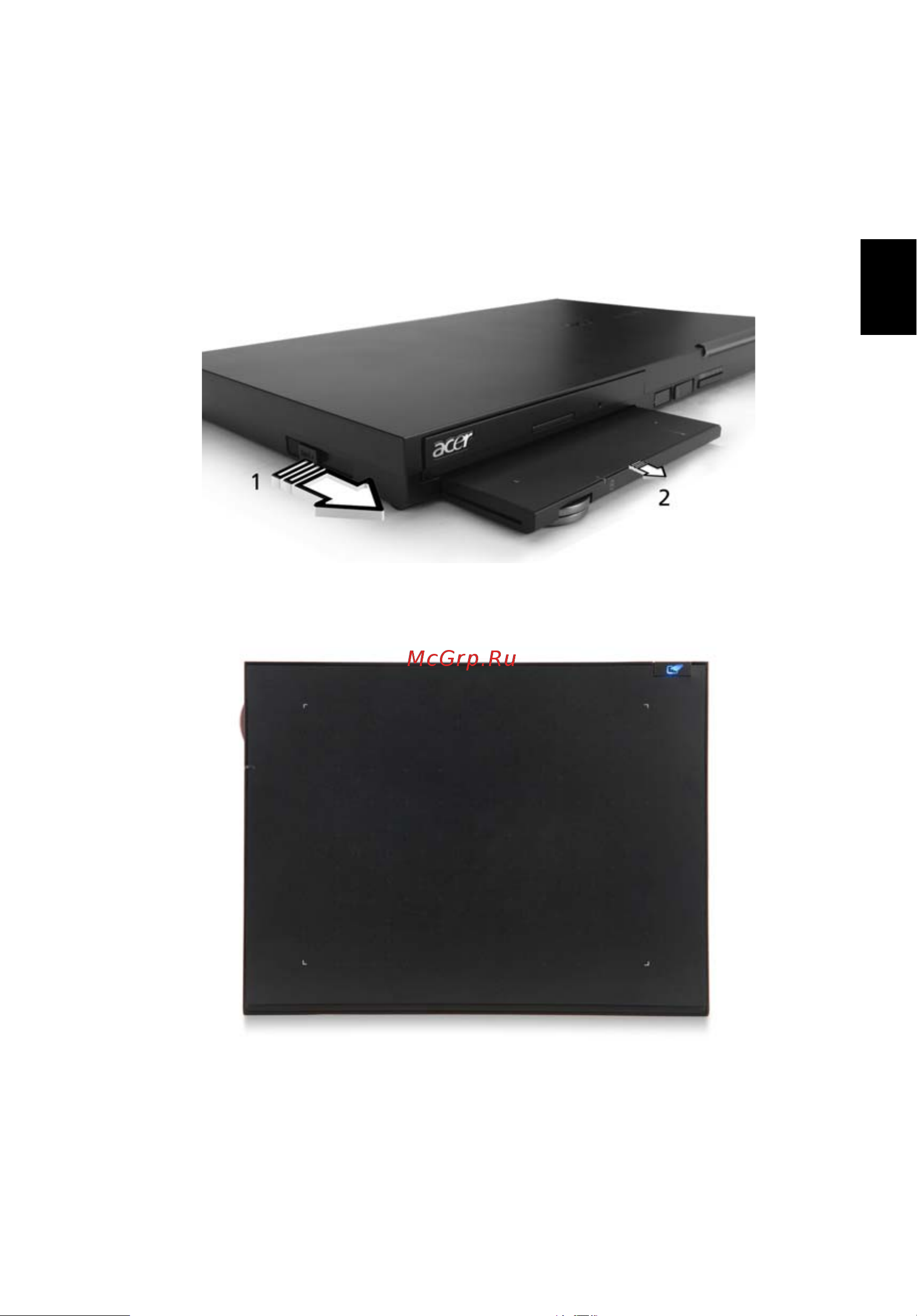 Acer REVO RL100 [15/33] Использование беспроводной сенсорной панели