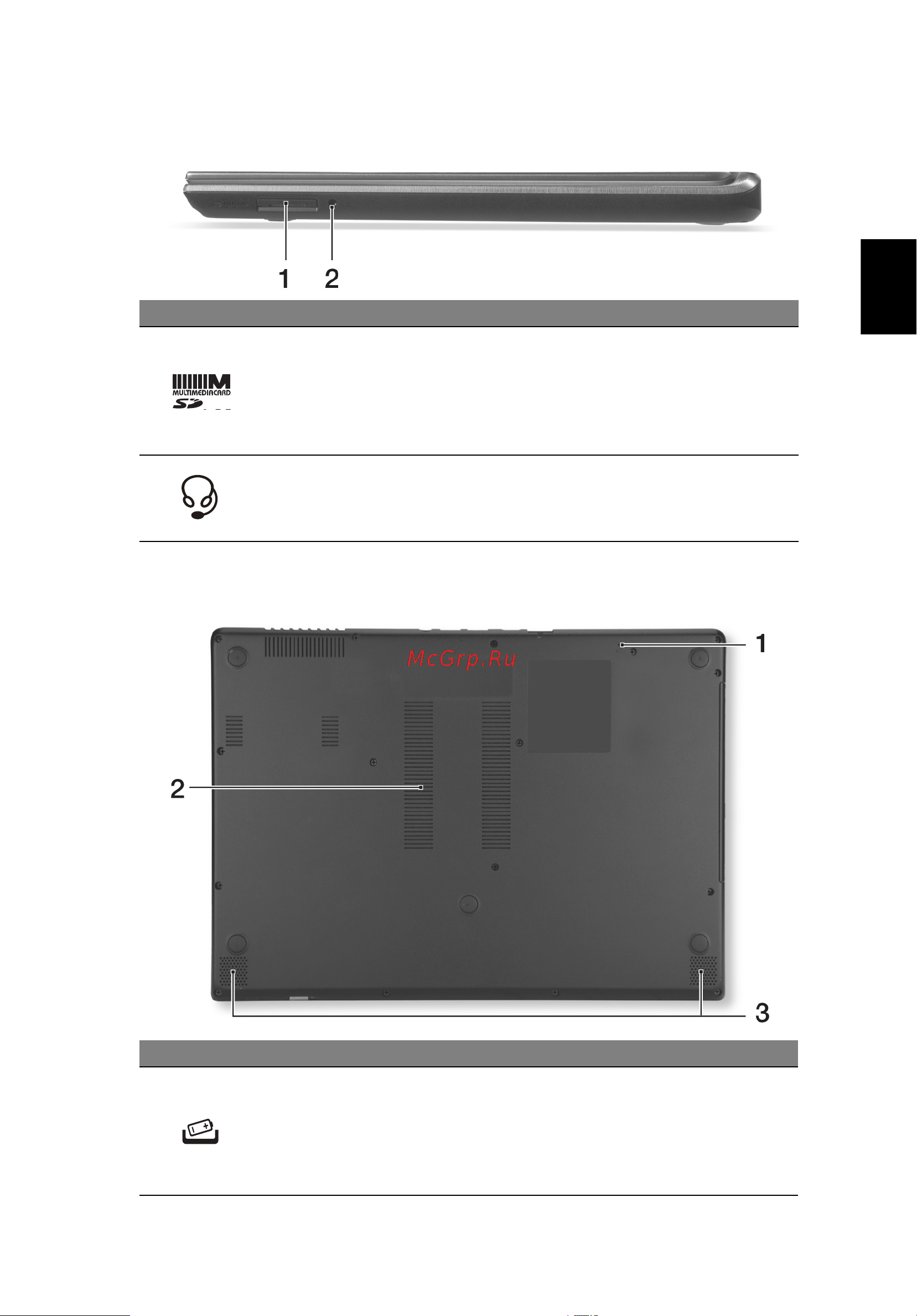 Acer TRAVELMATE X483G [9/12] Вид справа
