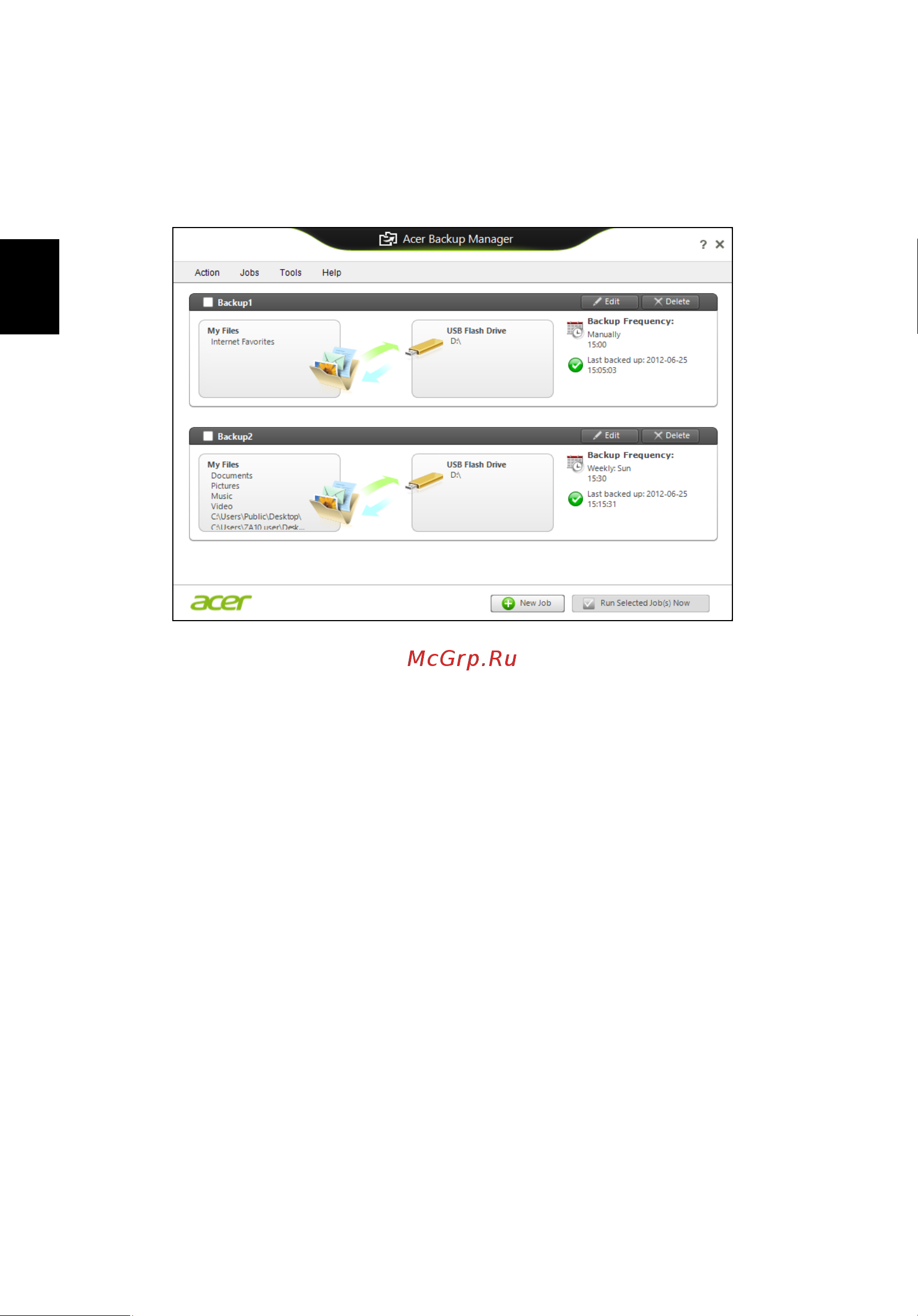 Acer TRAVELMATE P653-MG [1070/2742] Русский