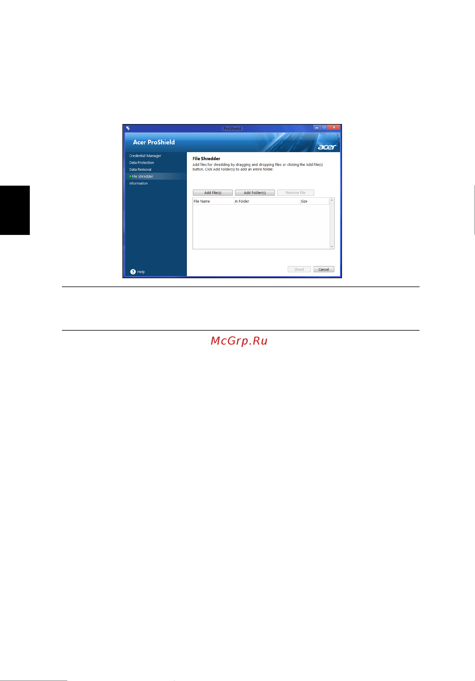 Acer TRAVELMATE P653-MG [1234/2742] Adateltávolítás