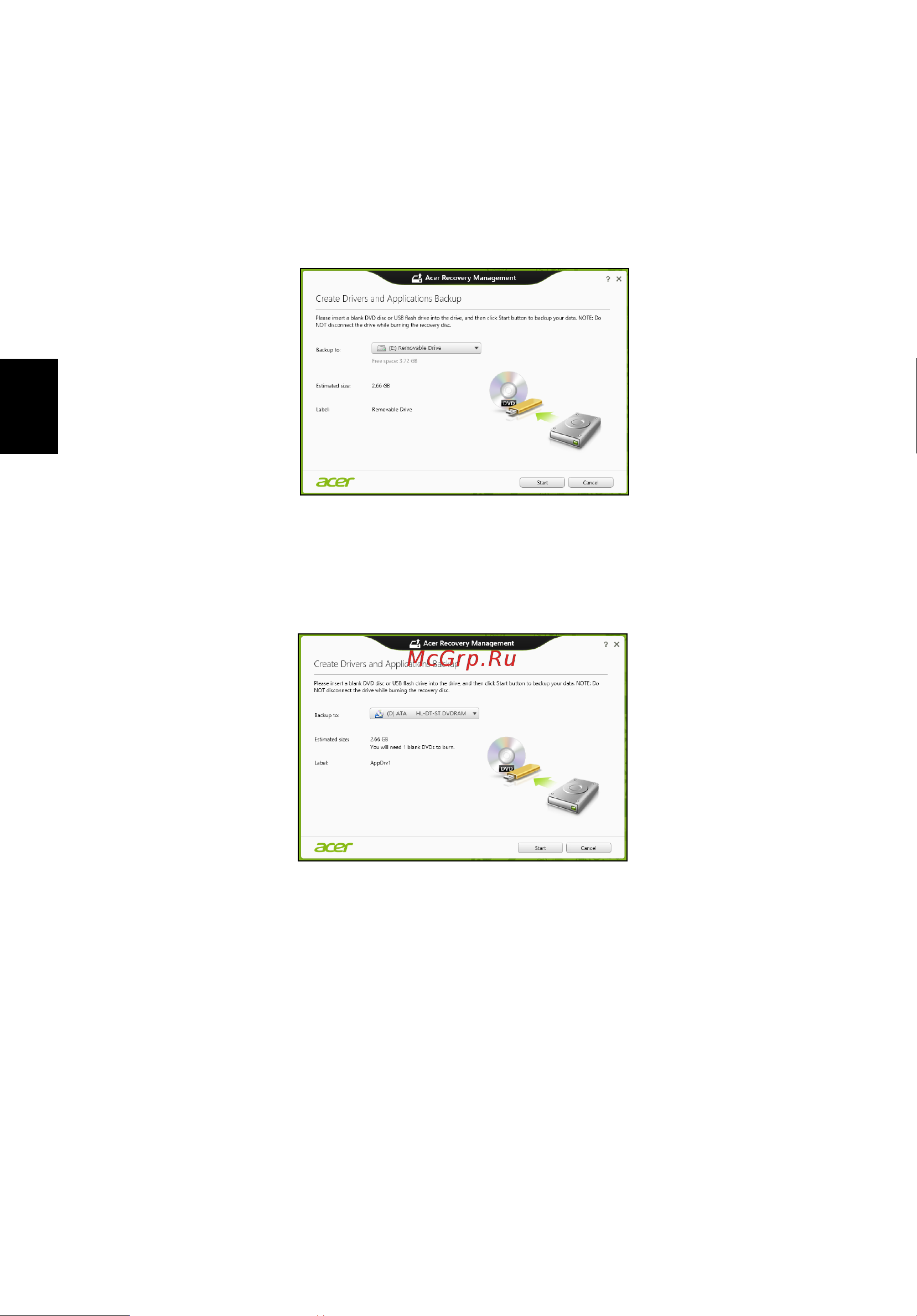 Acer TRAVELMATE P653-MG Инструкция по эксплуатации онлайн [1428/2742] 97766
