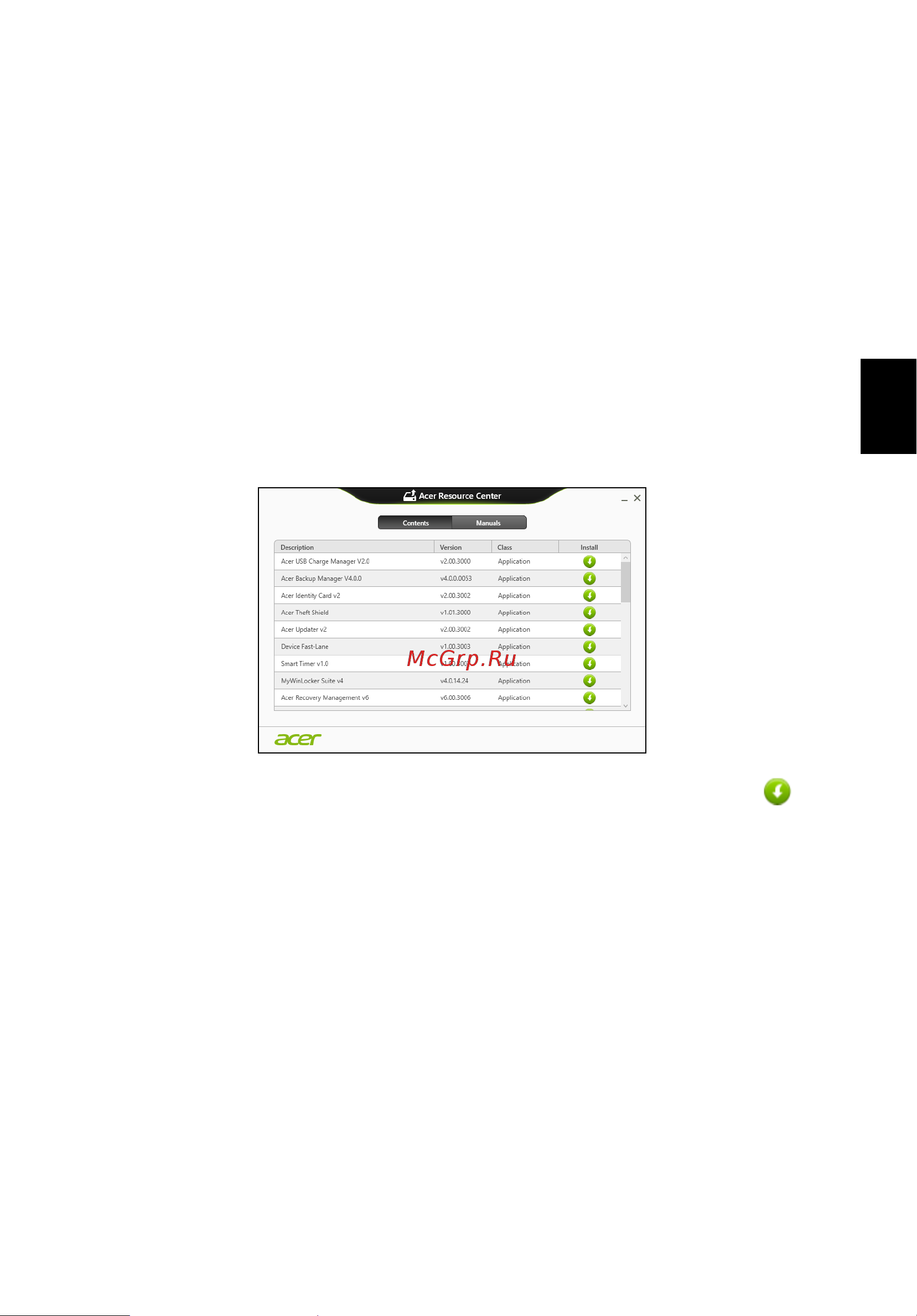 Acer TRAVELMATE P653-MG [1431/2742] Návrat do predchádzajúceho obrazu systému