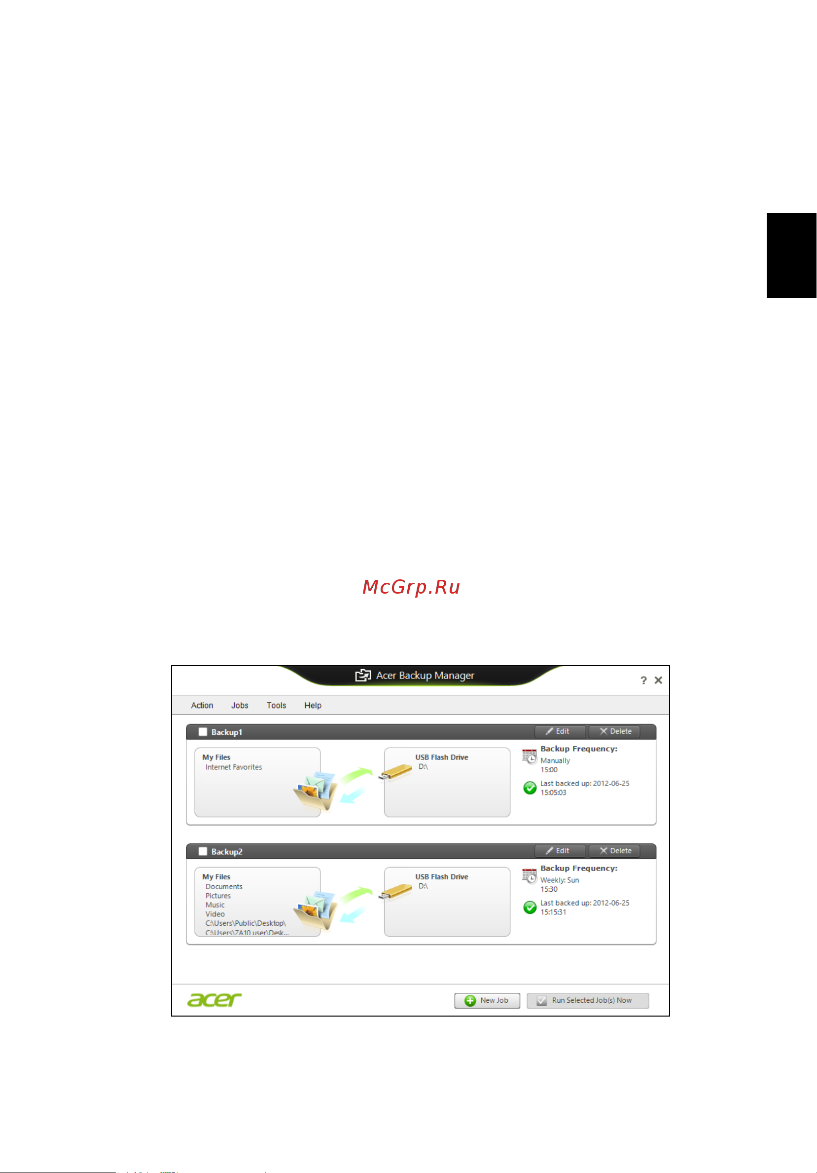 Acer TRAVELMATE P653-MG Инструкция по эксплуатации онлайн [1531/2742] 97766