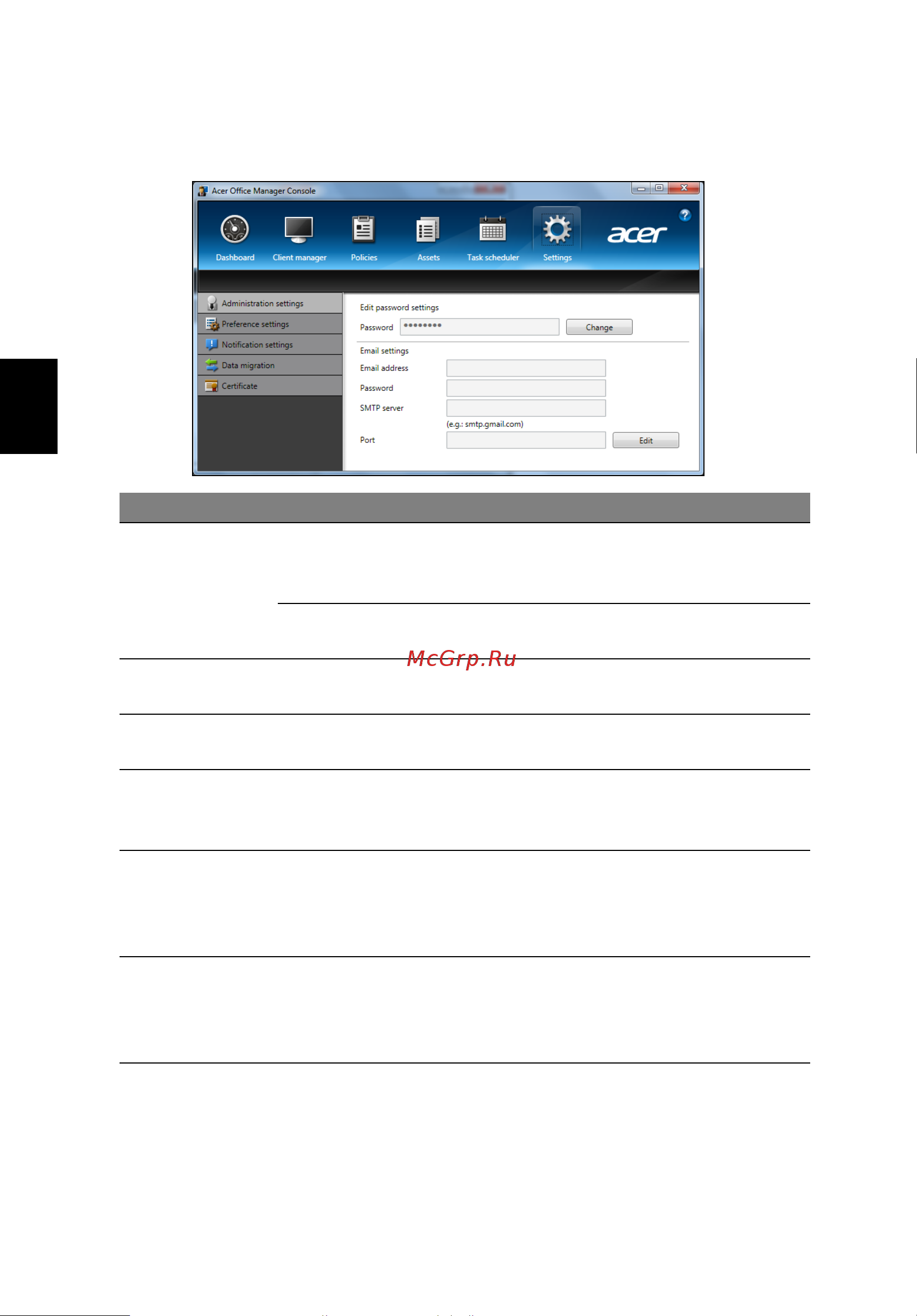 Acer TRAVELMATE P653-MG [2064/2742] Nustatymai