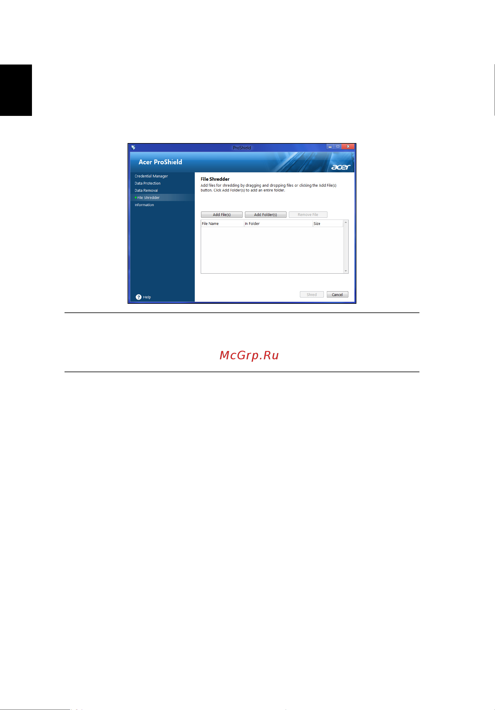 Acer TRAVELMATE P653-MG [2152/2742] Αφαίρεση δεδομένων