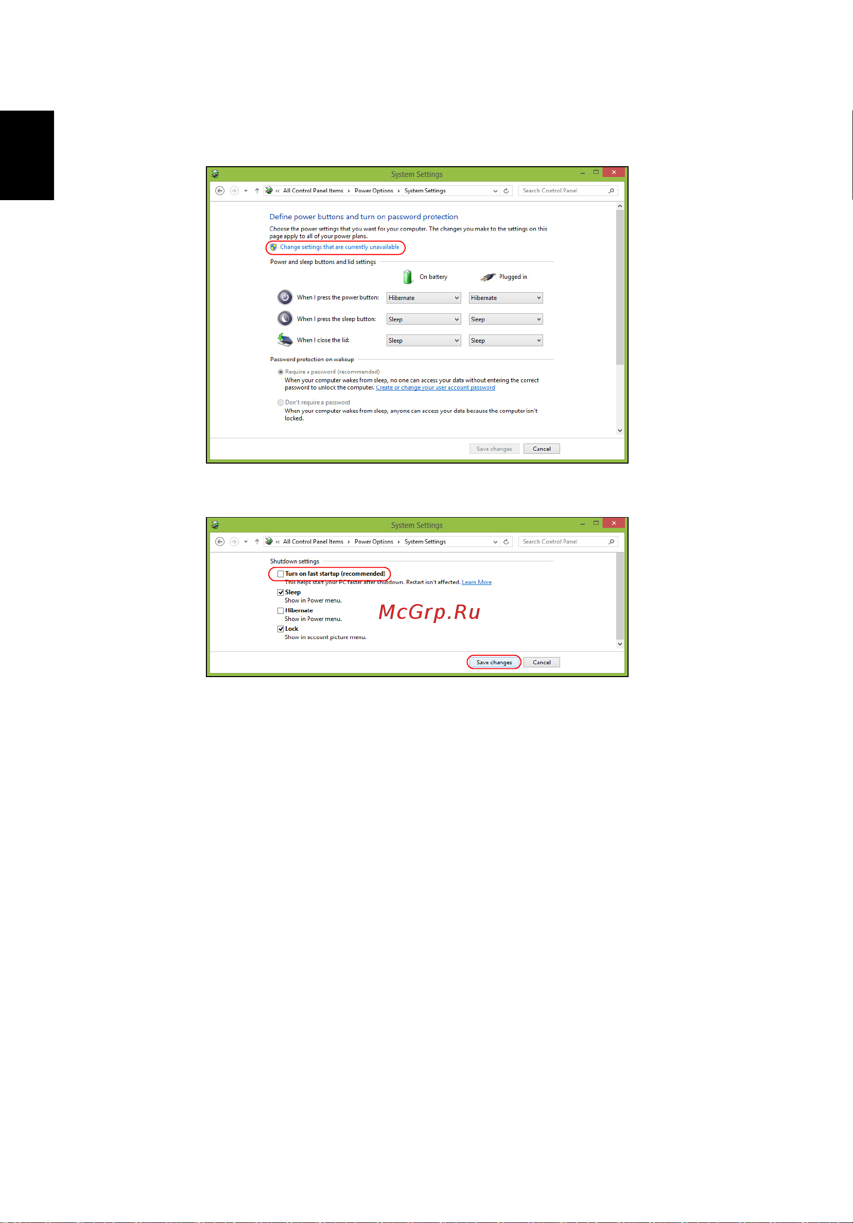 Acer TRAVELMATE P653-MG [2366/2742] 한 국 어