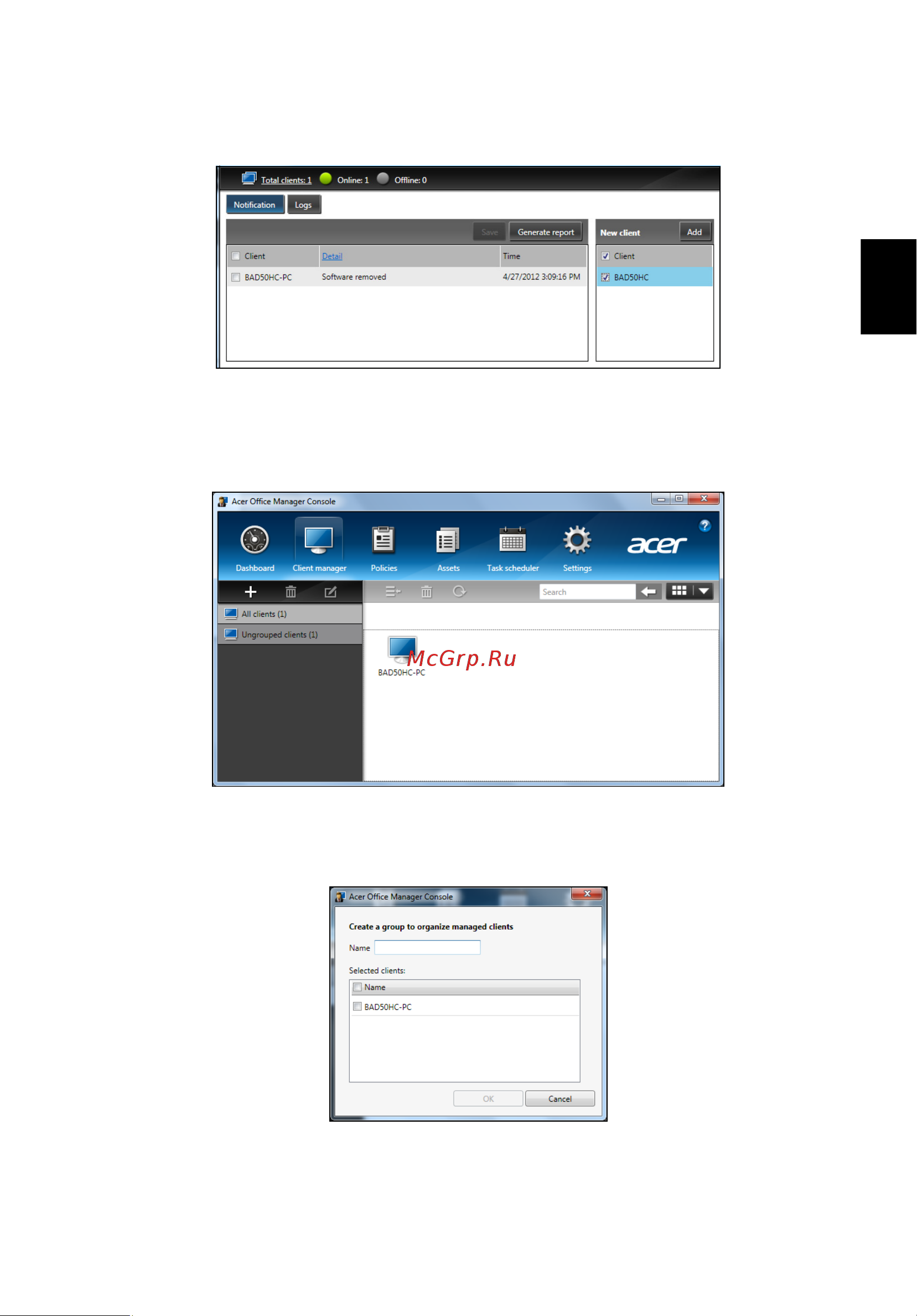 Acer TRAVELMATE P653-MG [2427/2742] 用戶管理員