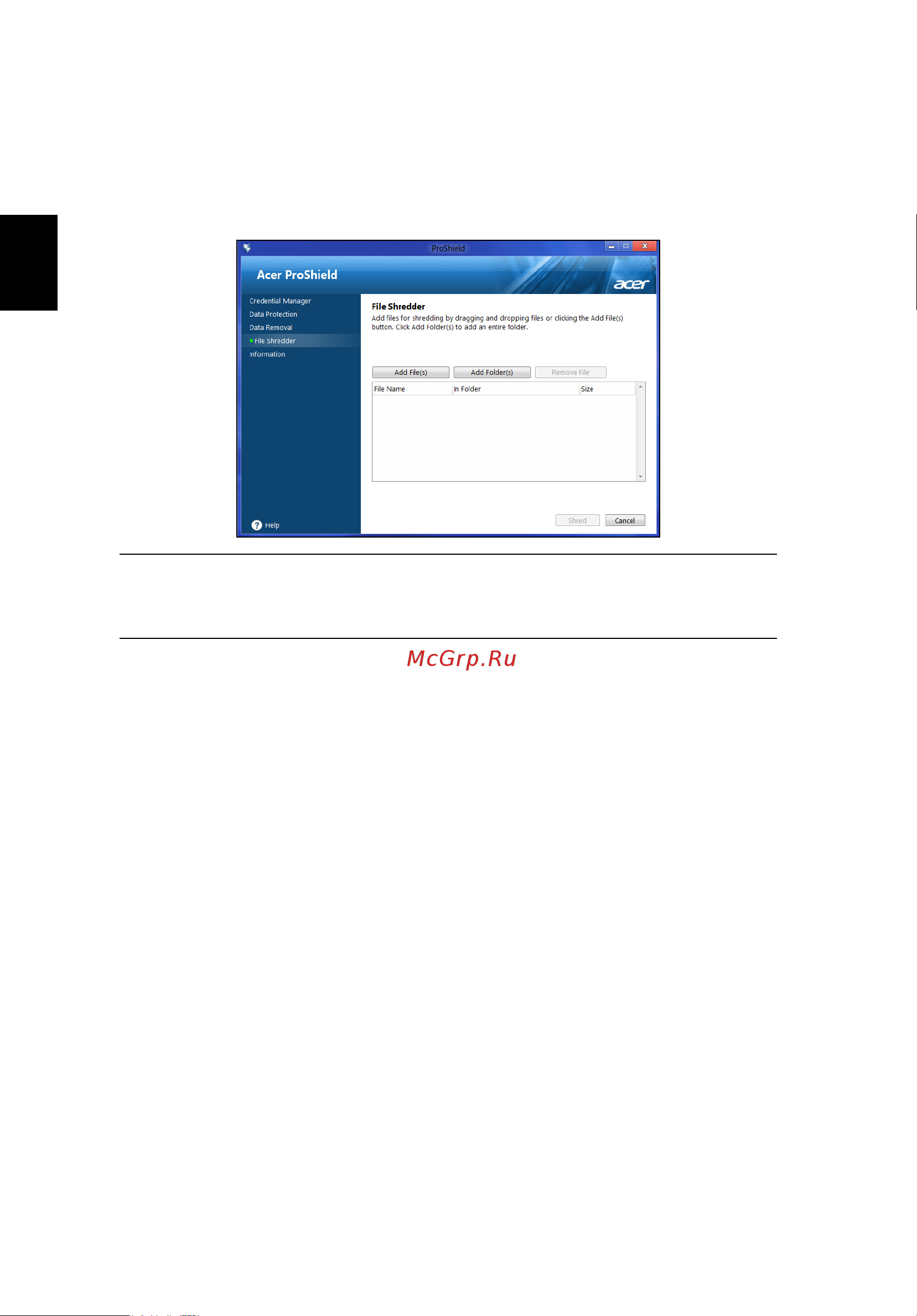 Acer TRAVELMATE P653-MG [2586/2742] Penghapusan data
