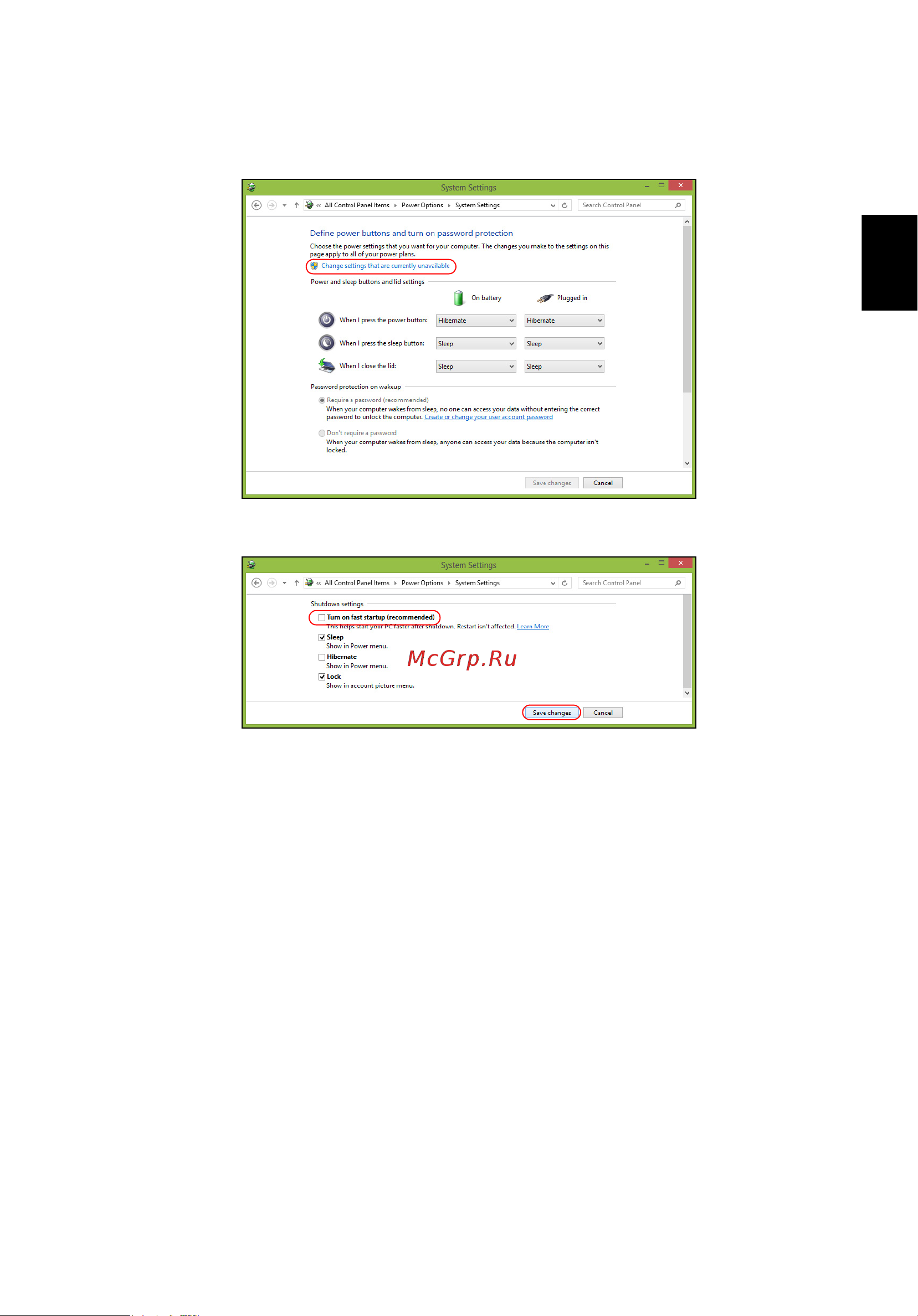 Acer TRAVELMATE P653-MG Инструкция по эксплуатации онлайн [2611/2742] 97766
