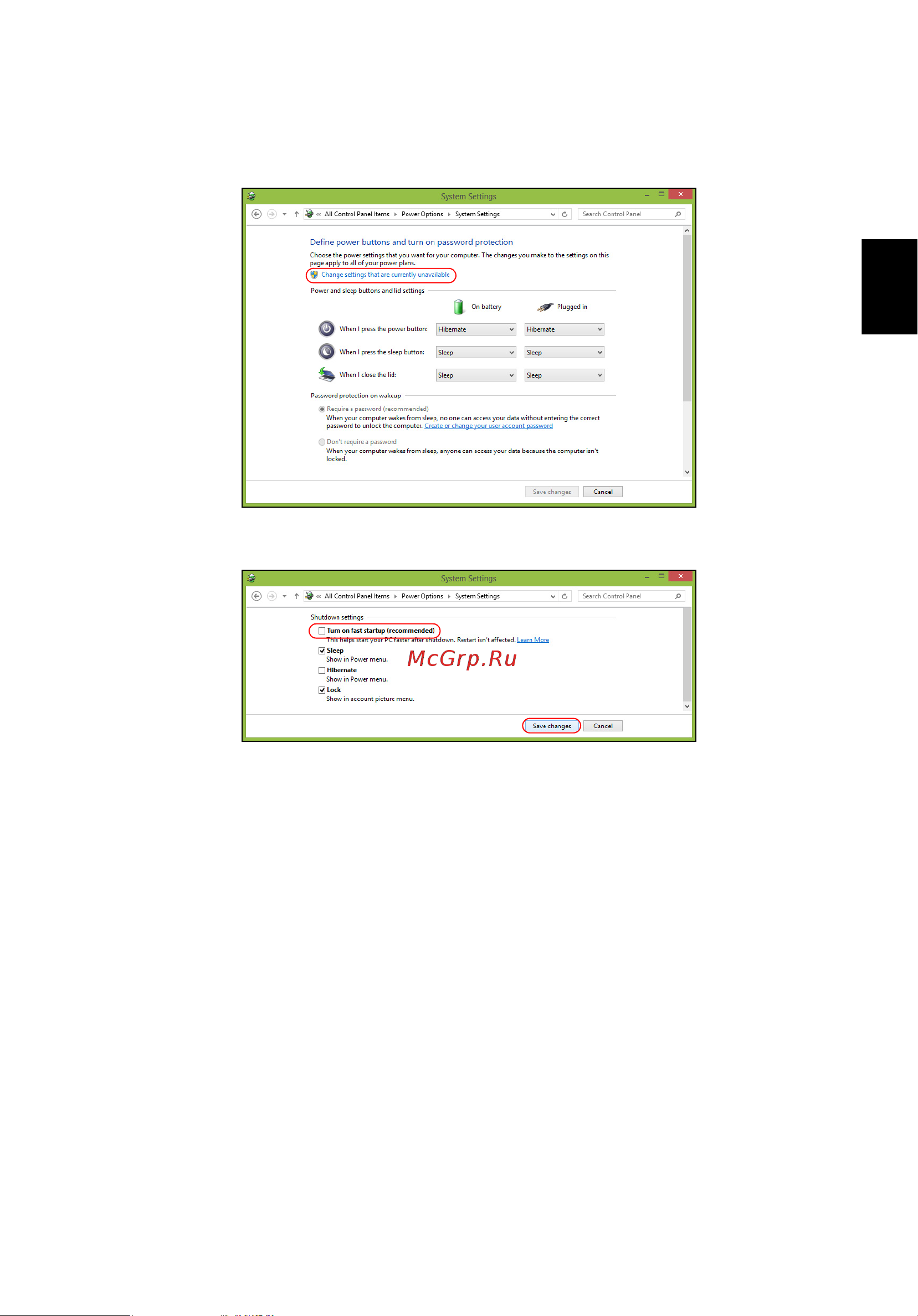 Acer TRAVELMATE P653-MG Инструкция по эксплуатации онлайн [2705/2742] 97766