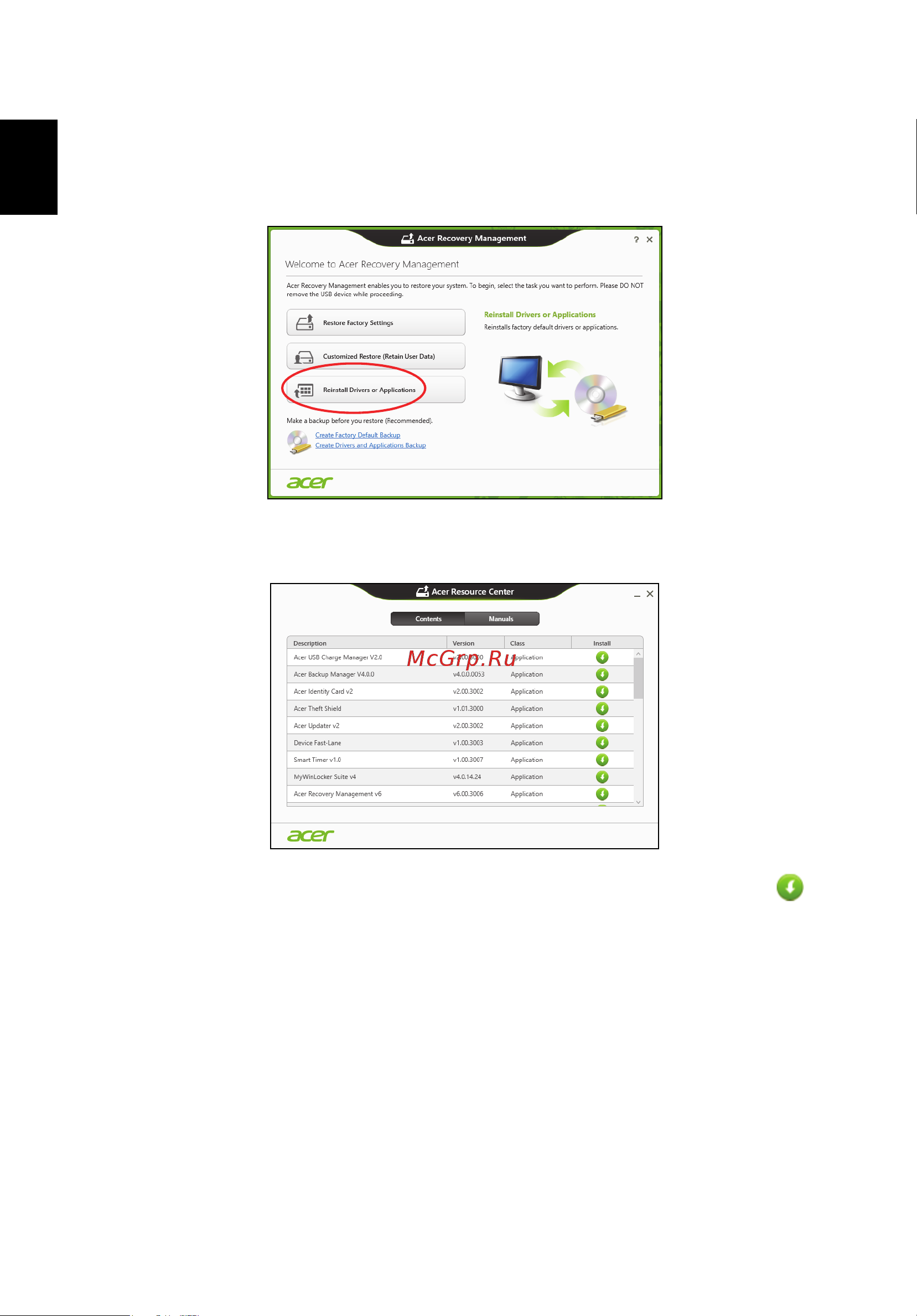 Acer TRAVELMATE P653-MG [42/2742] English