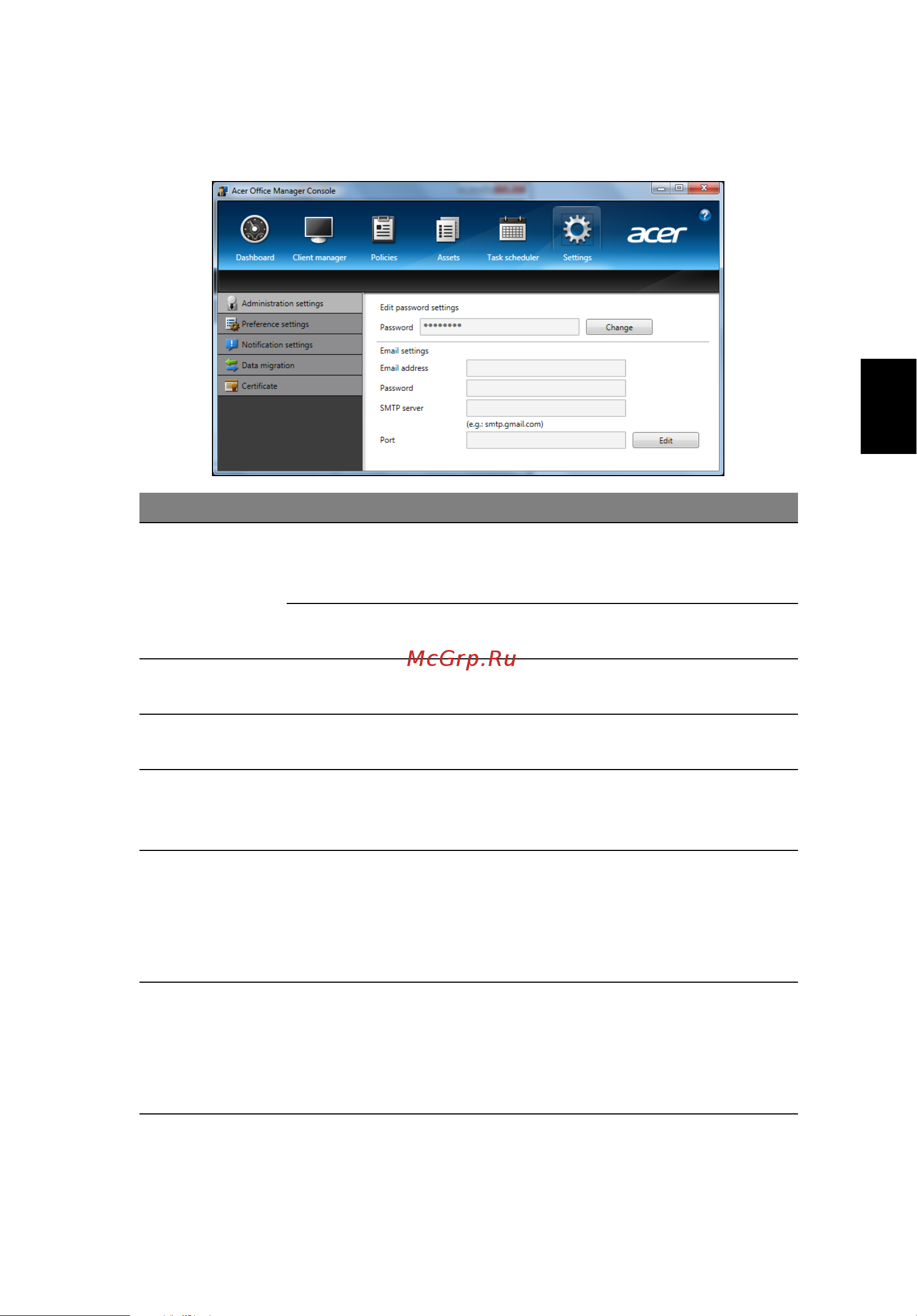 Acer TRAVELMATE P653-MG [957/2742] Asetukset