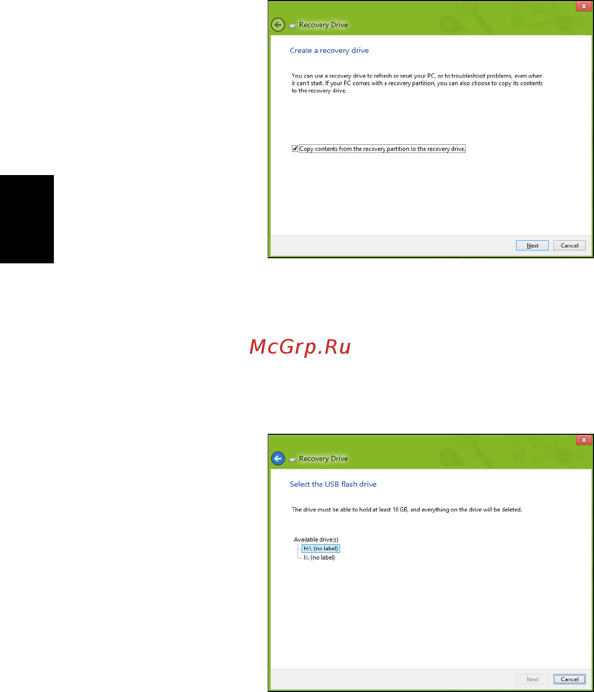 Acer TRAVELMATE P643-MG Инструкция по эксплуатации онлайн [1426/2742] 97772
