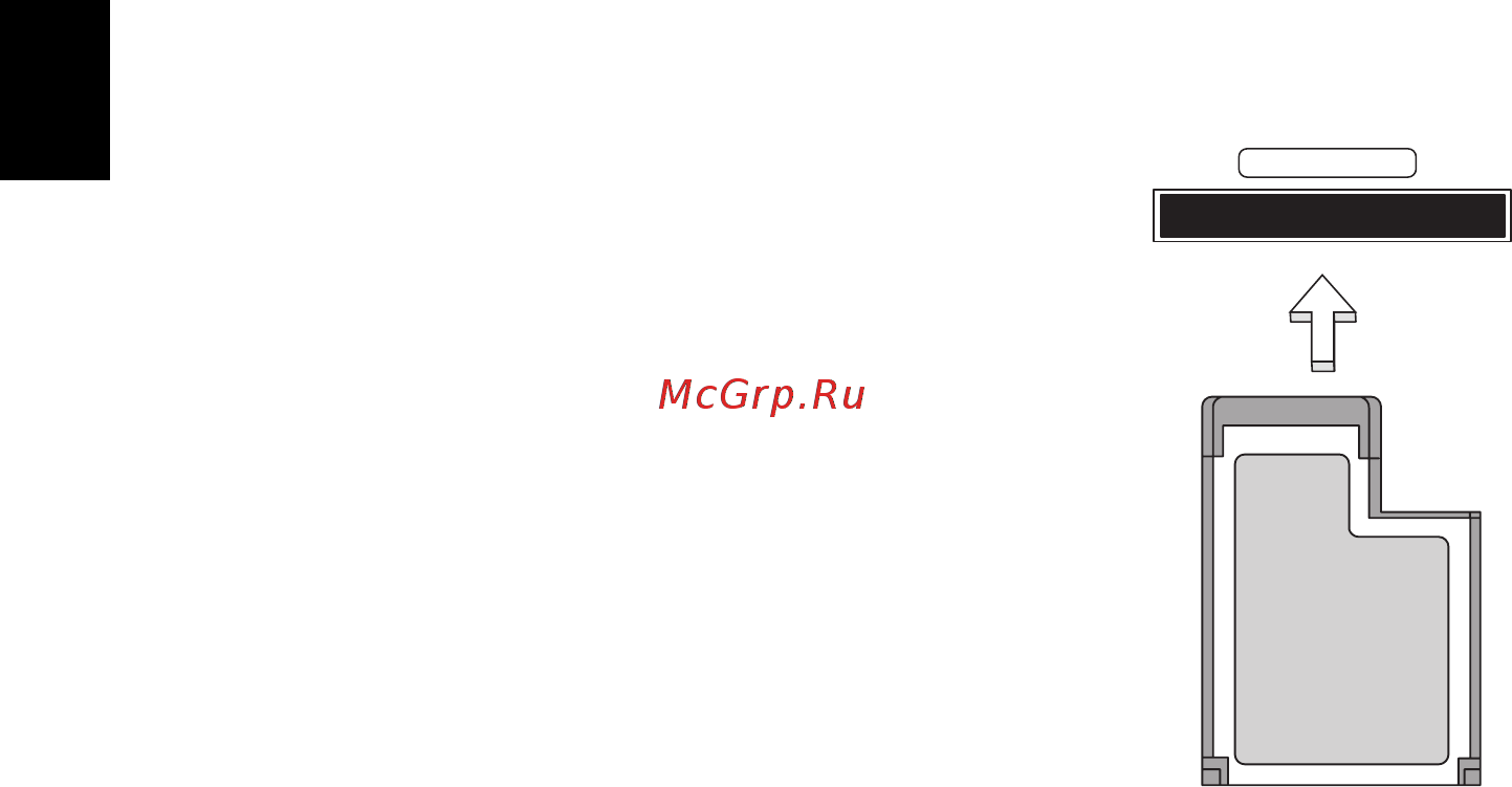 Acer TRAVELMATE P643-MG [1454/2742] Vkladanie karty expresscard