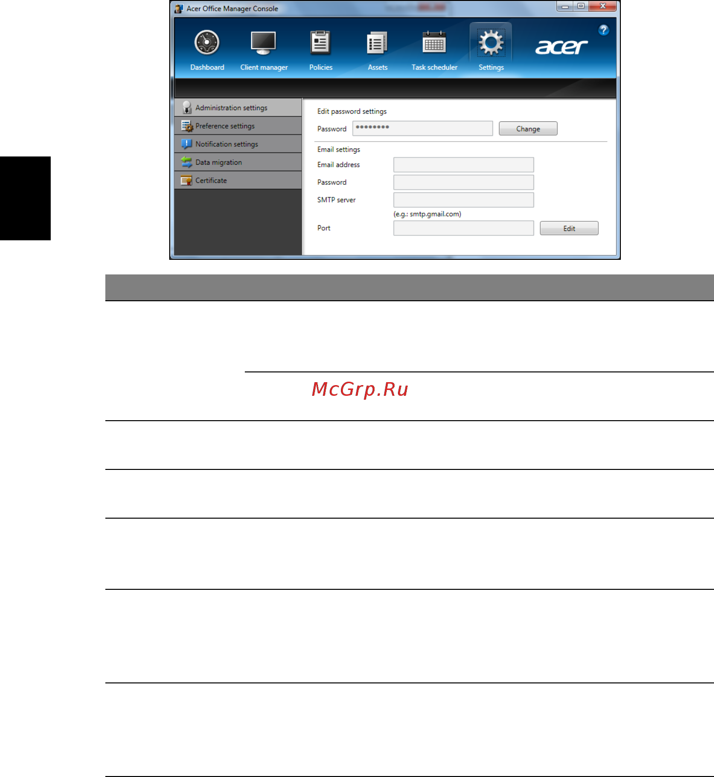 Acer TRAVELMATE P643-MG [2064/2742] Nustatymai