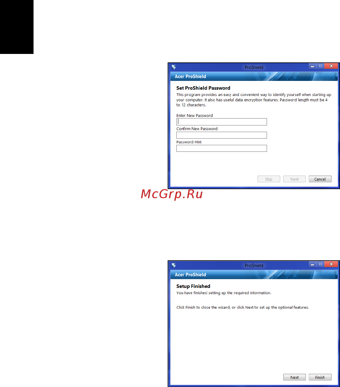 Acer TRAVELMATE P643-MG Инструкция по эксплуатации онлайн [2148/2742] 97772
