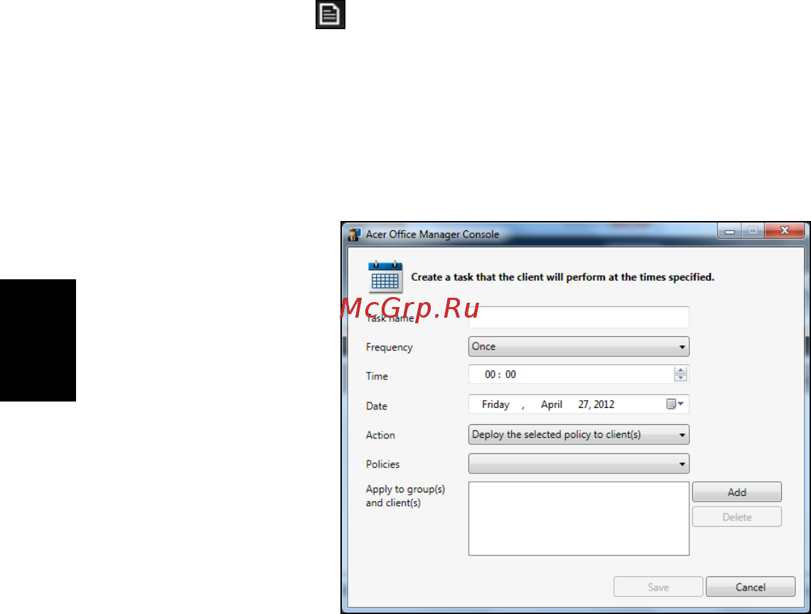 Acer TRAVELMATE P643-MG [956/2742] Tehtävien ajoitus