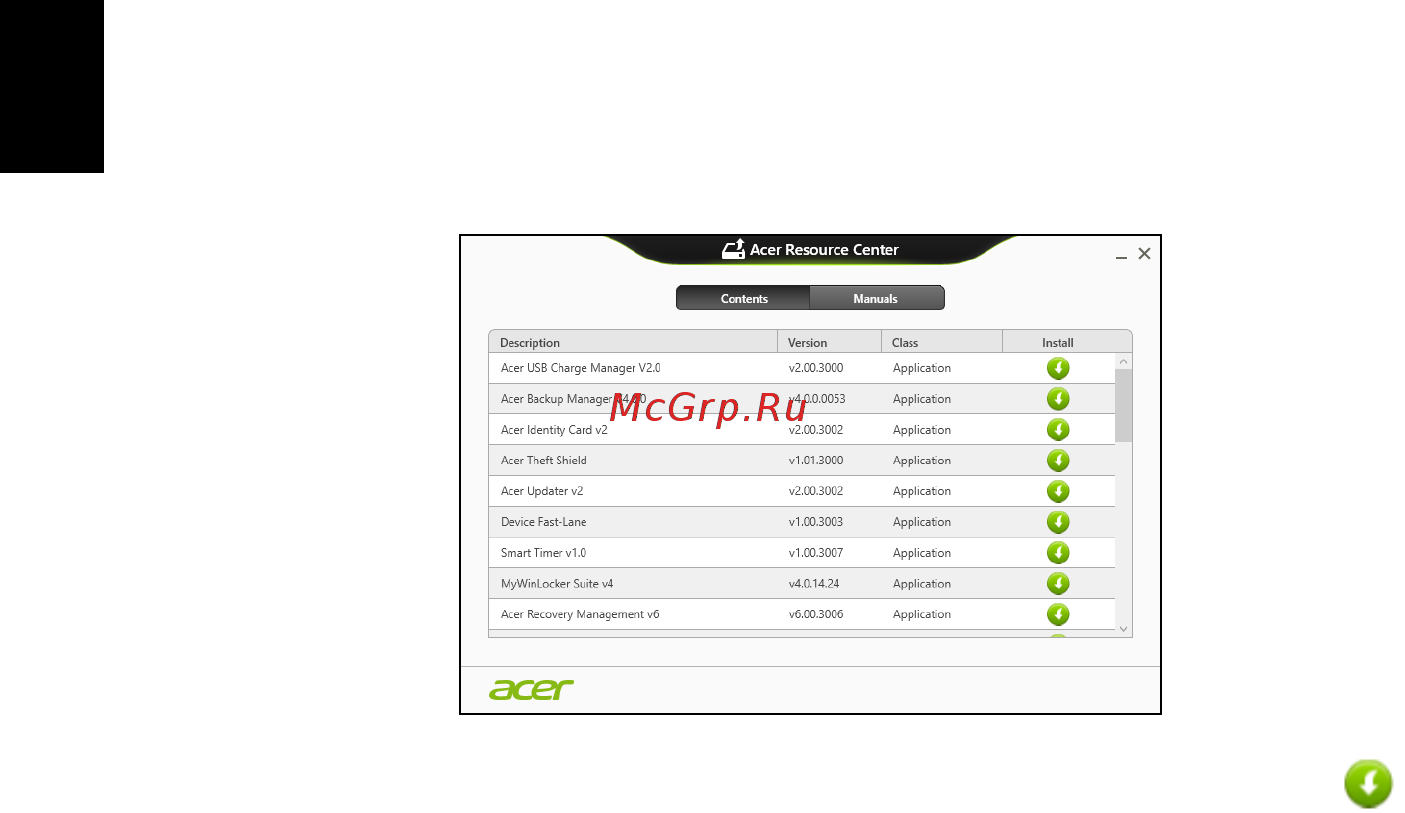 Acer TRAVELMATE P633-V [2600/2742] Mengembalikan ke potret sistem sebelumnya