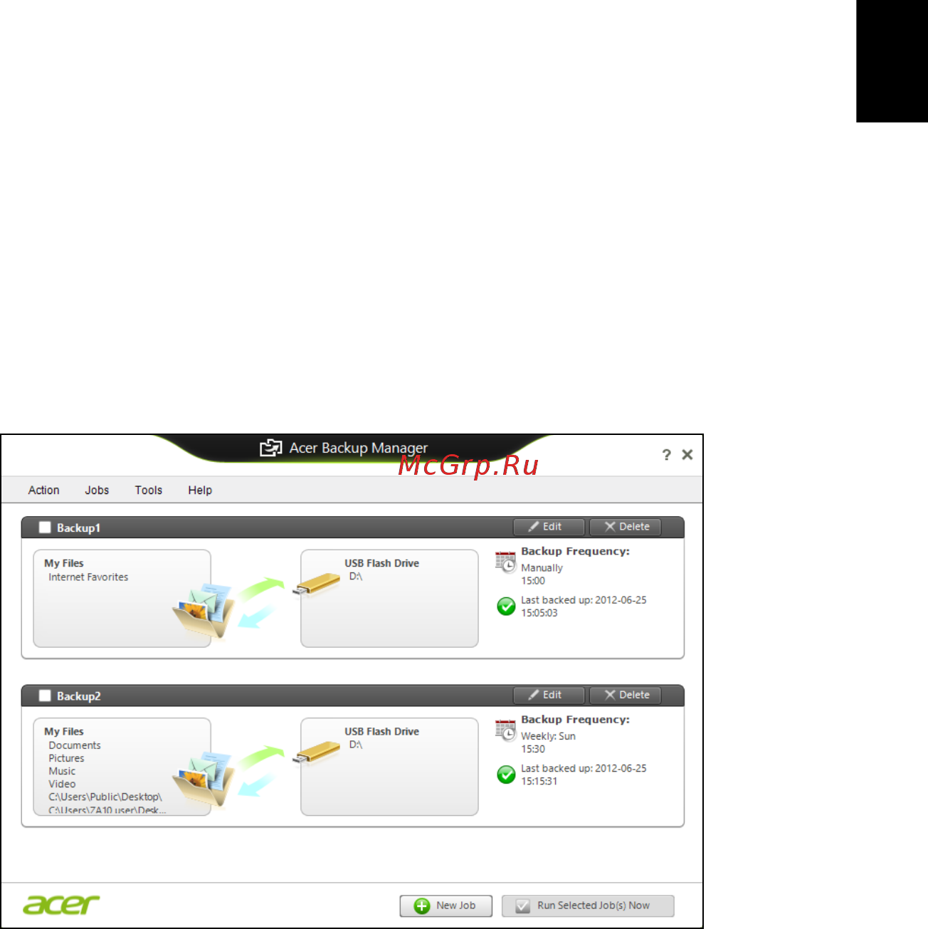 Acer TRAVELMATE P633-V Инструкция по эксплуатации онлайн [2703/2742] 97775