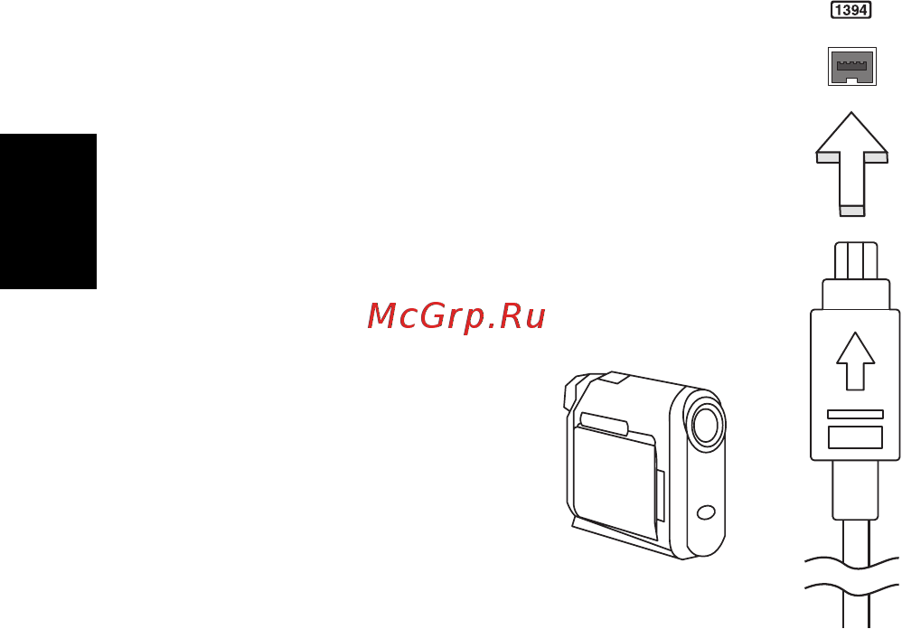 Acer TRAVELMATE P633-V [632/2742] Ieee 1394 poort