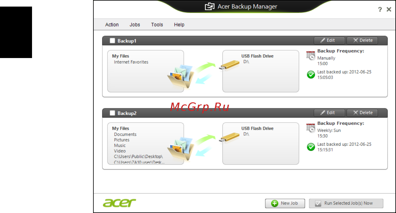 Acer TRAVELMATE P633-M [1070/2742] Русский