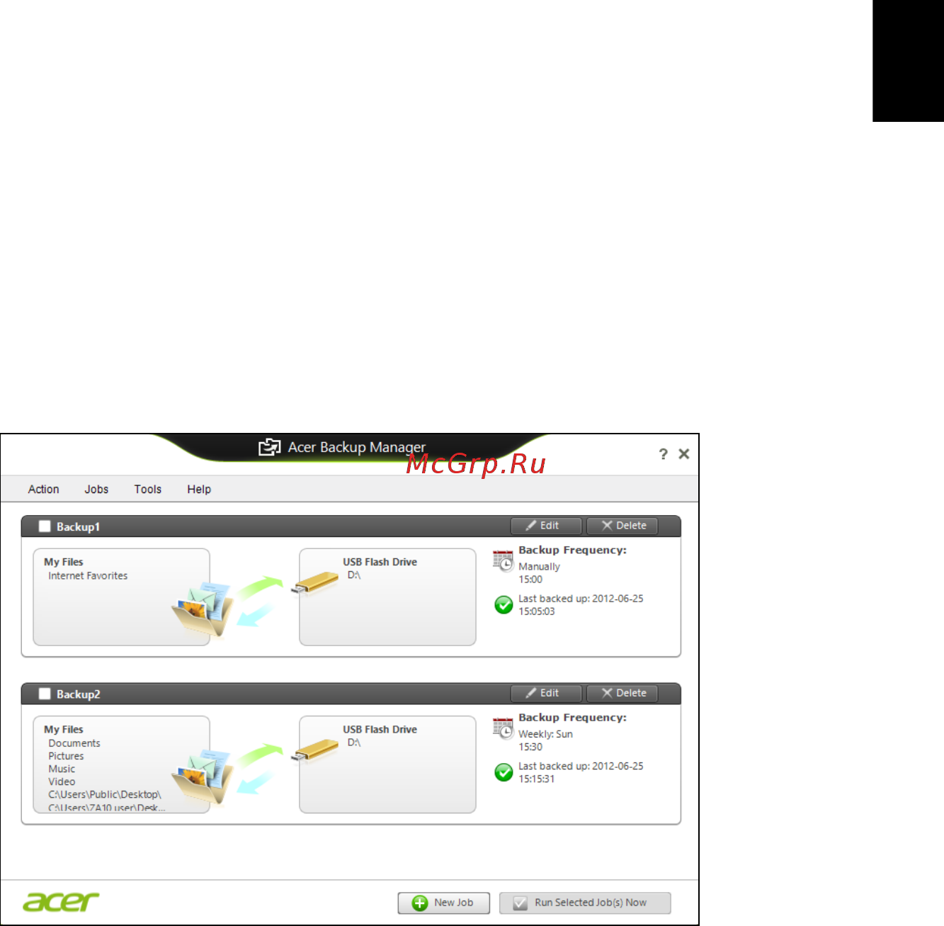 Acer TRAVELMATE P633-M Инструкция по эксплуатации онлайн [1807/2742] 97778